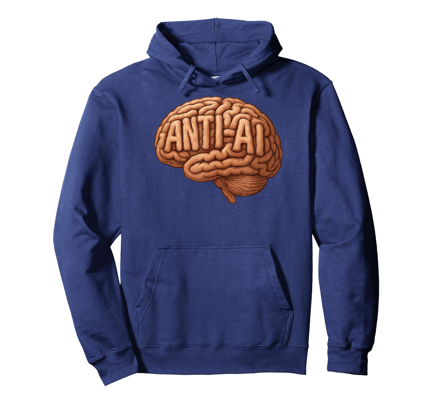Anti-AI Say No to Artificial Intelligence Funny Luddite T-Shirt