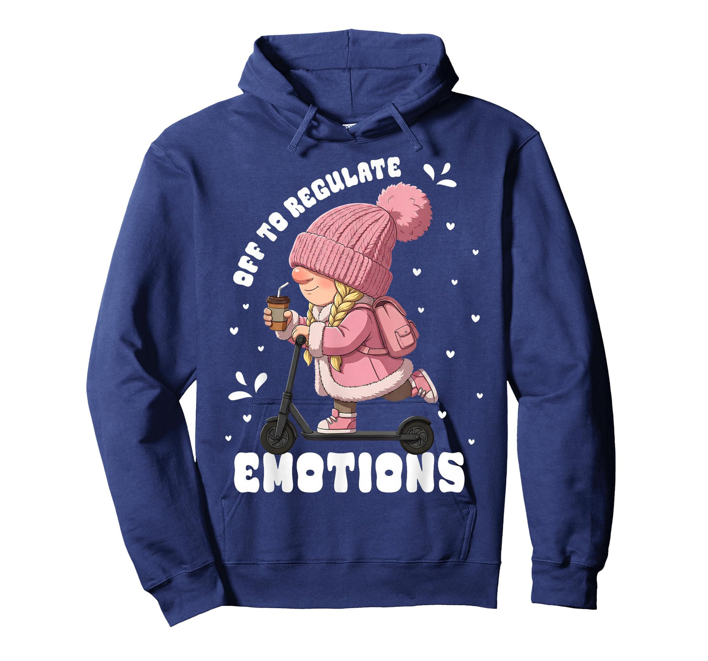 Off to Regulate Emotions Funny Gnome Psychologist Counselor T-Shirt