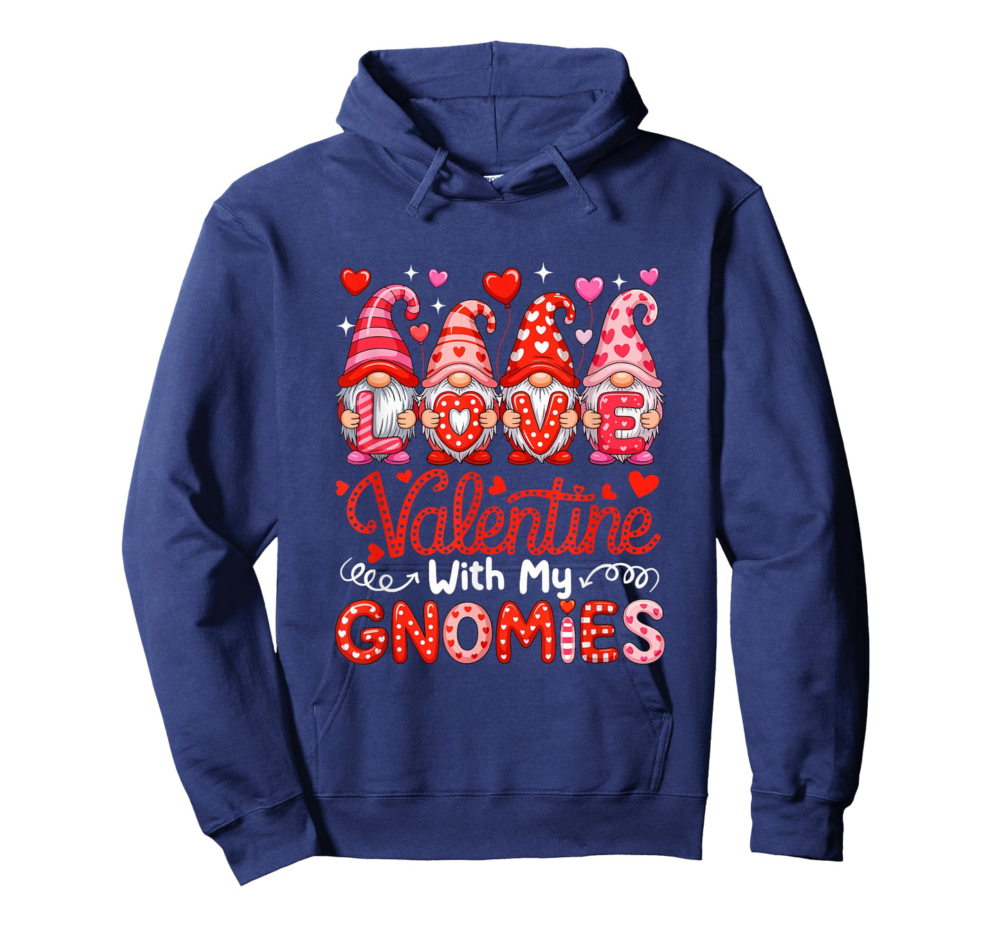 Love Valentine with My Gnomies Group Gnomes Cute Hearts T-Shirt