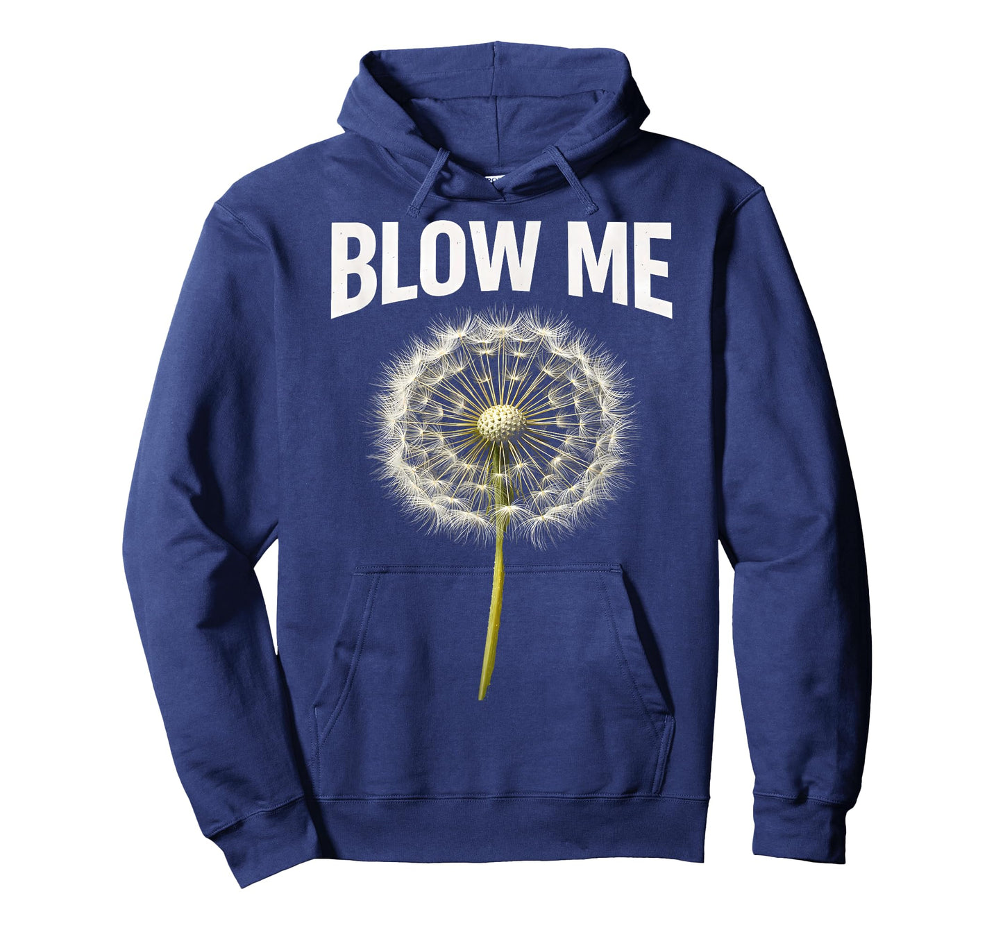 Funny Dandelion Flower Sarcastic Humor Quote Vintage Blow Me T-Shirt