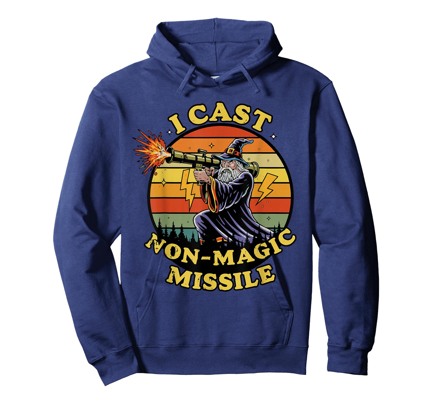 I Cast Non-Magic Missile Funny Wizard Parody Meme Womens Men T-Shirt