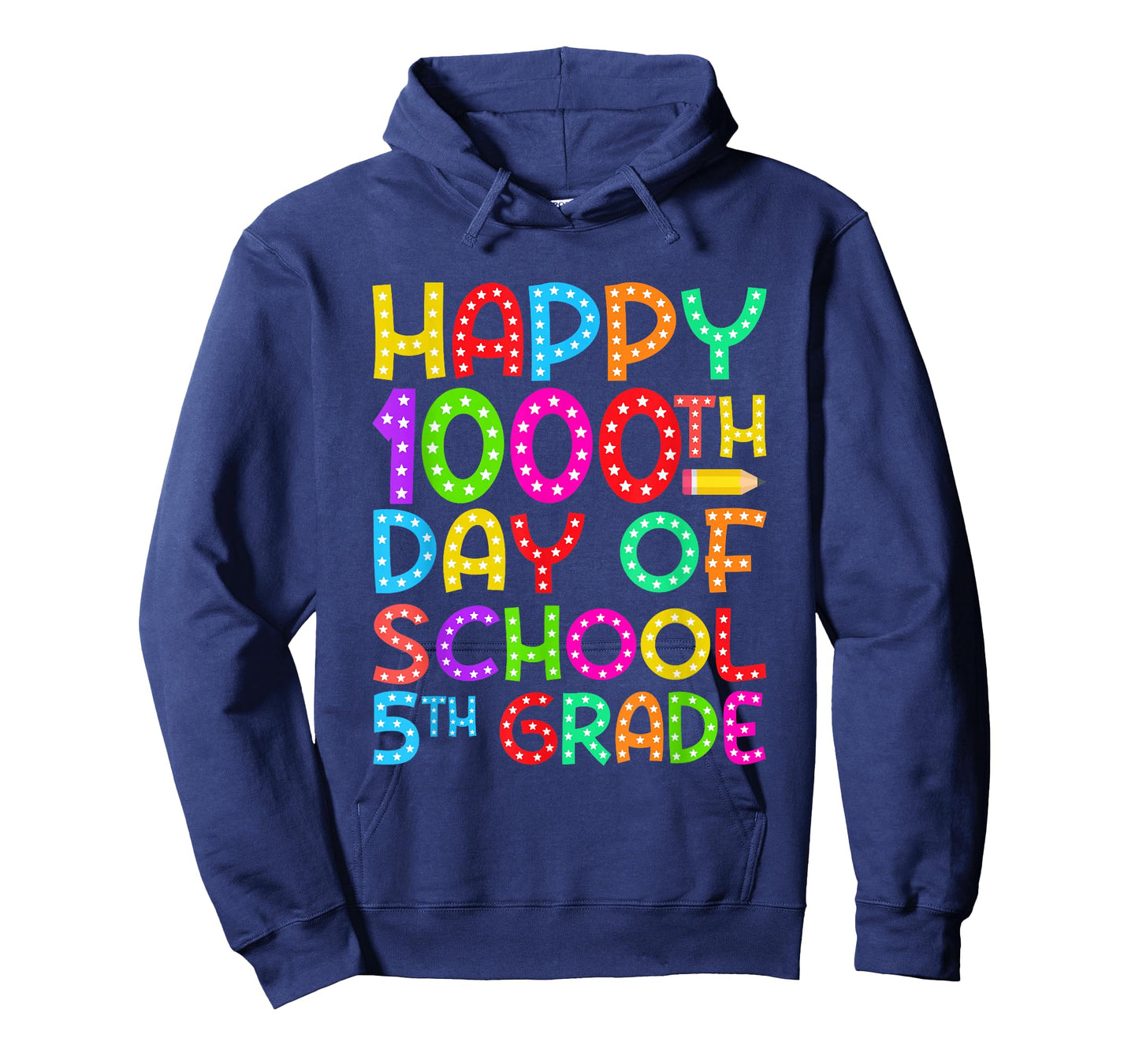 Happy 1000th Day of School 5th Grade 1000 Days of School T-Shirt