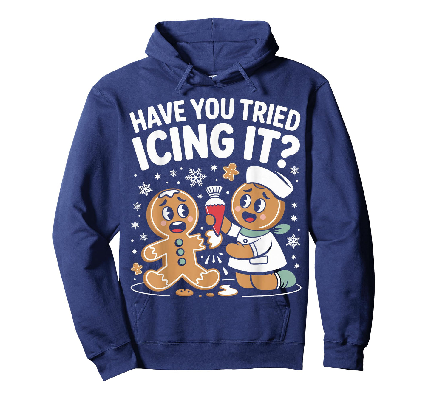Funny Nurse Christmas Have You Tried Icing It Gingerbread T-Shirt