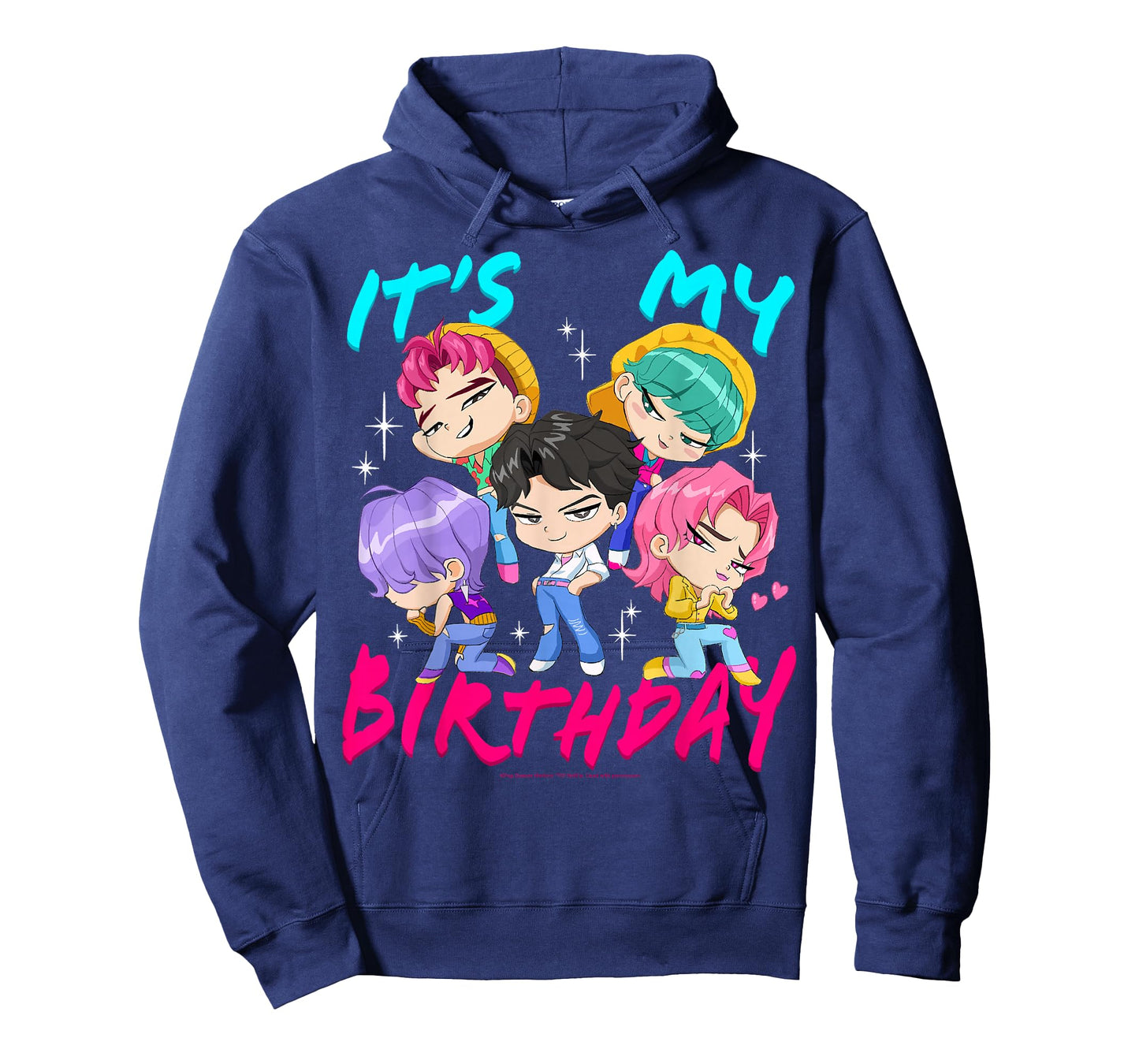 Kpop Demon Hunters It's My Birthday Saja Boys Group Shot T-Shirt