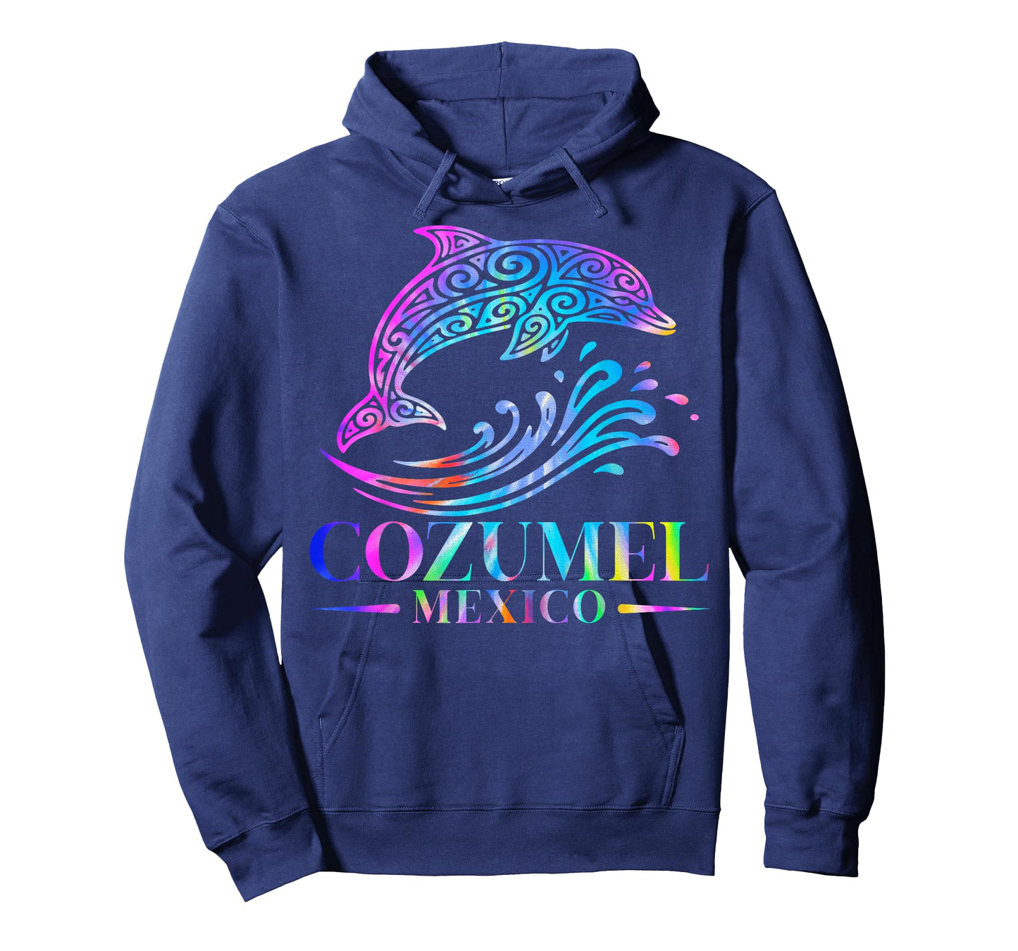 Cozumel Mexico Dolphin Retro Throwback Boys Girls Souvenir T-Shirt
