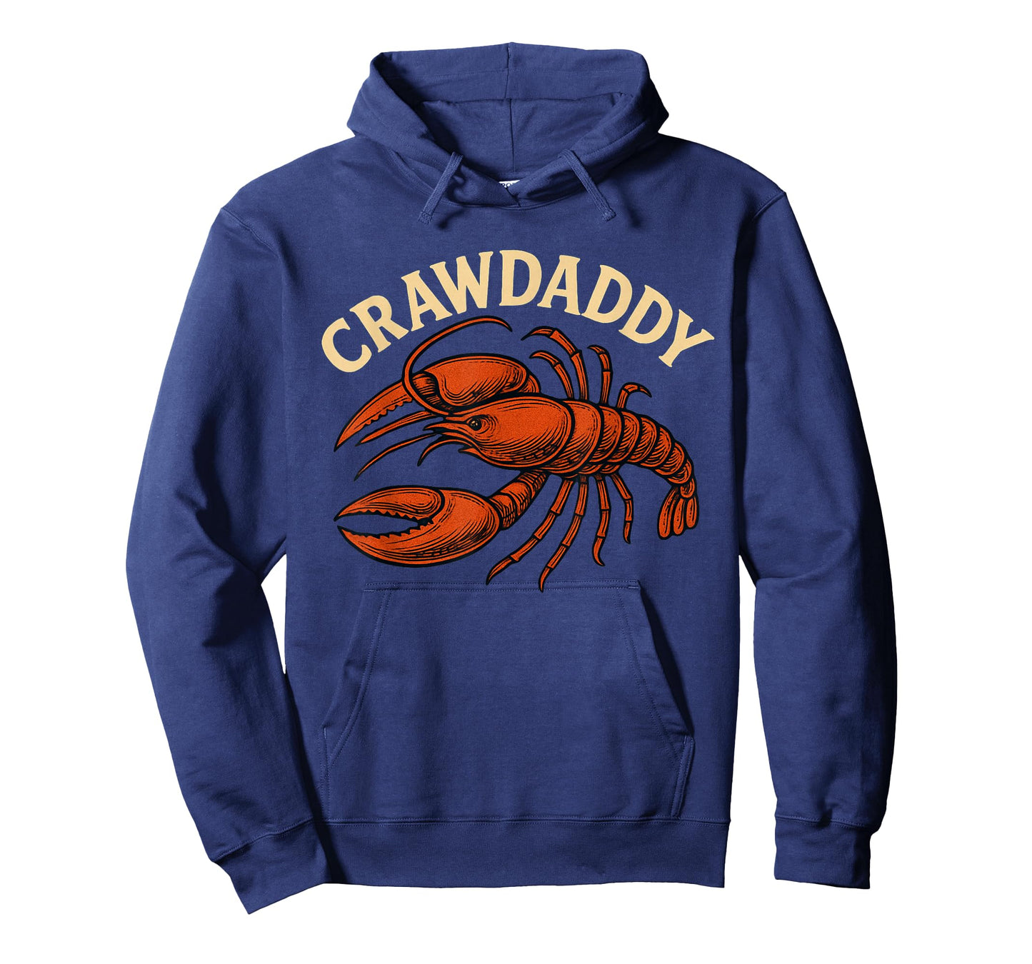 Funny Craw Daddy Crawfish Boil Dad Crawdad Vintage Party Men T-Shirt