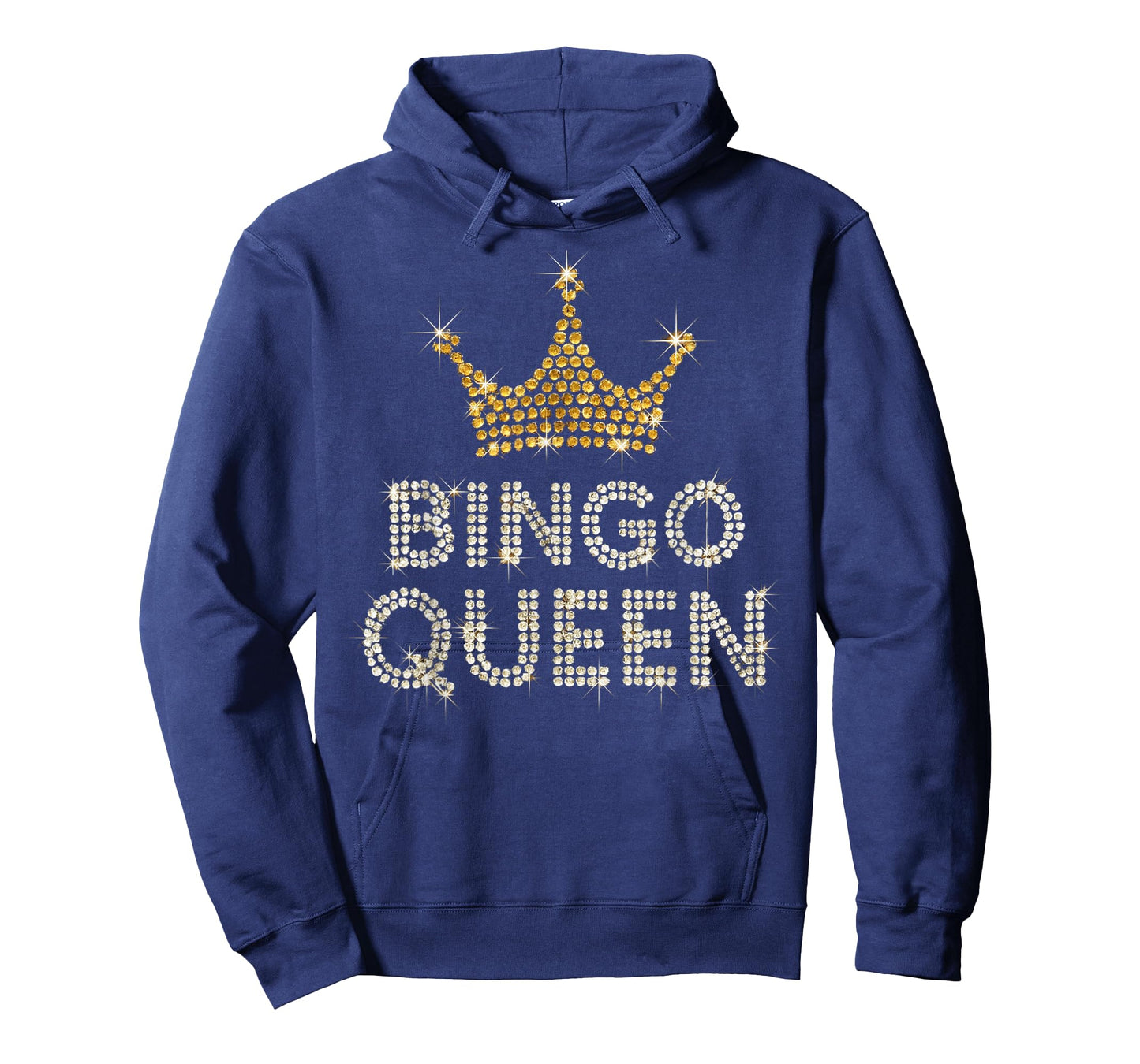 Bingo Queen Bingo Player Game Party Funny Women Girls Cute T-Shirt