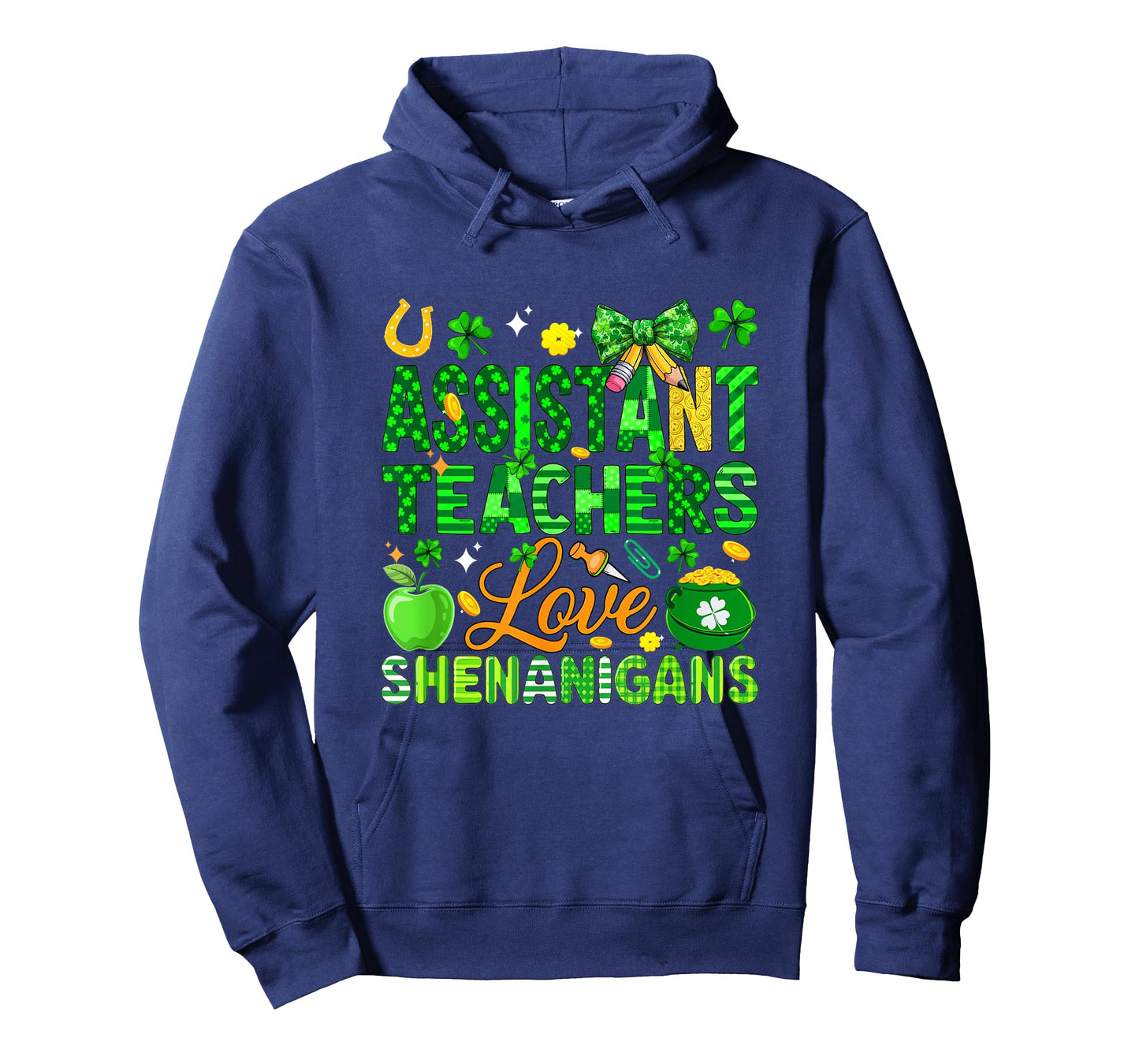 Assistant Teachers Love Shenanigans Patrick's Day Parades T-Shirt