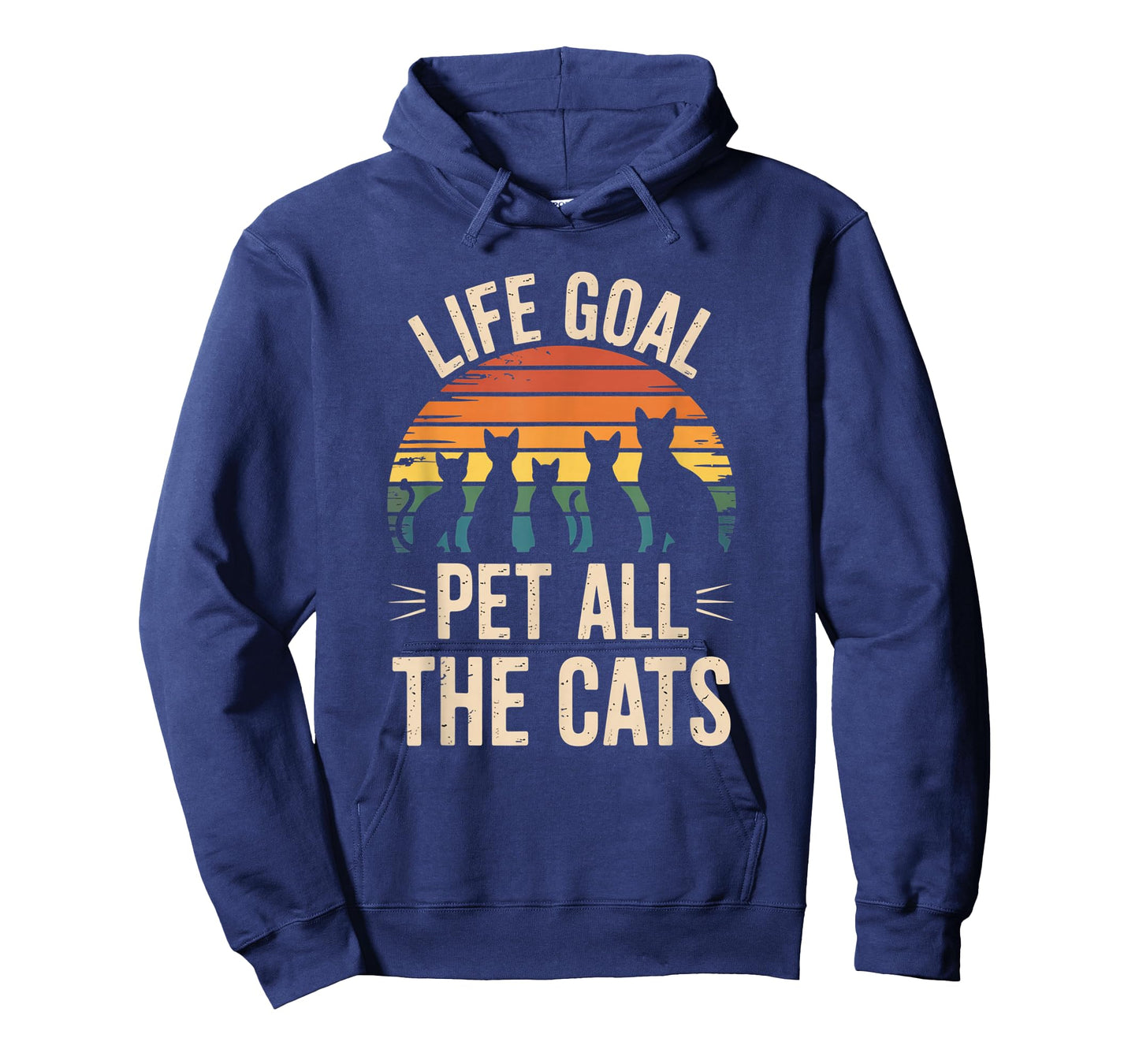 Funny Cat Parent Vet Tech Vetinary Life Goal Pet All Cats T-Shirt