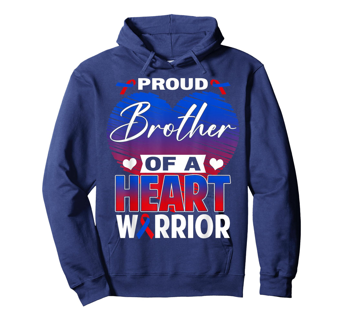 Proud Brother of A Heart Warrior CHD Awareness Month T-Shirt