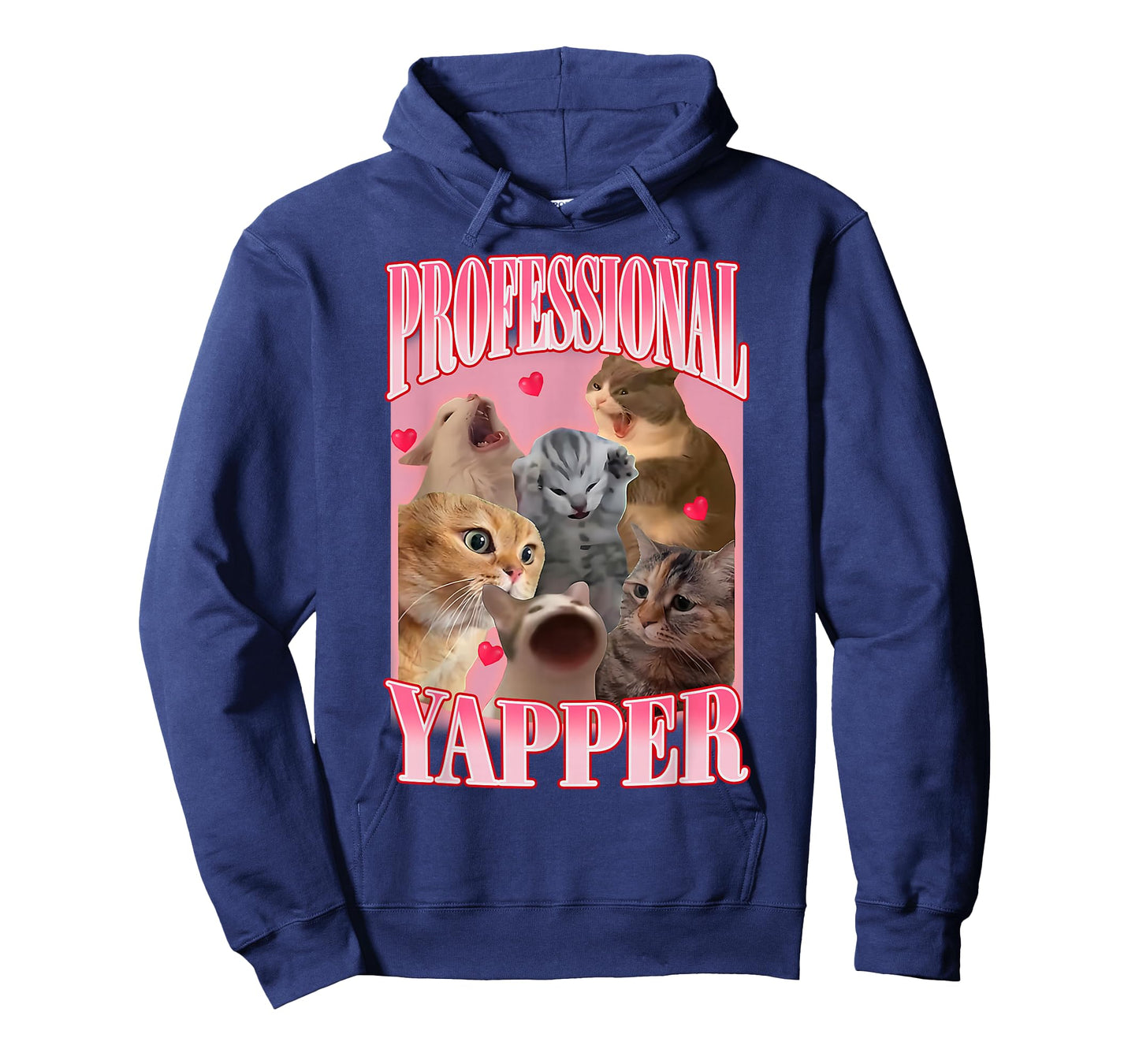 Professional Yapper Cat Funny Oddly Specific Dank Meme T-Shirt