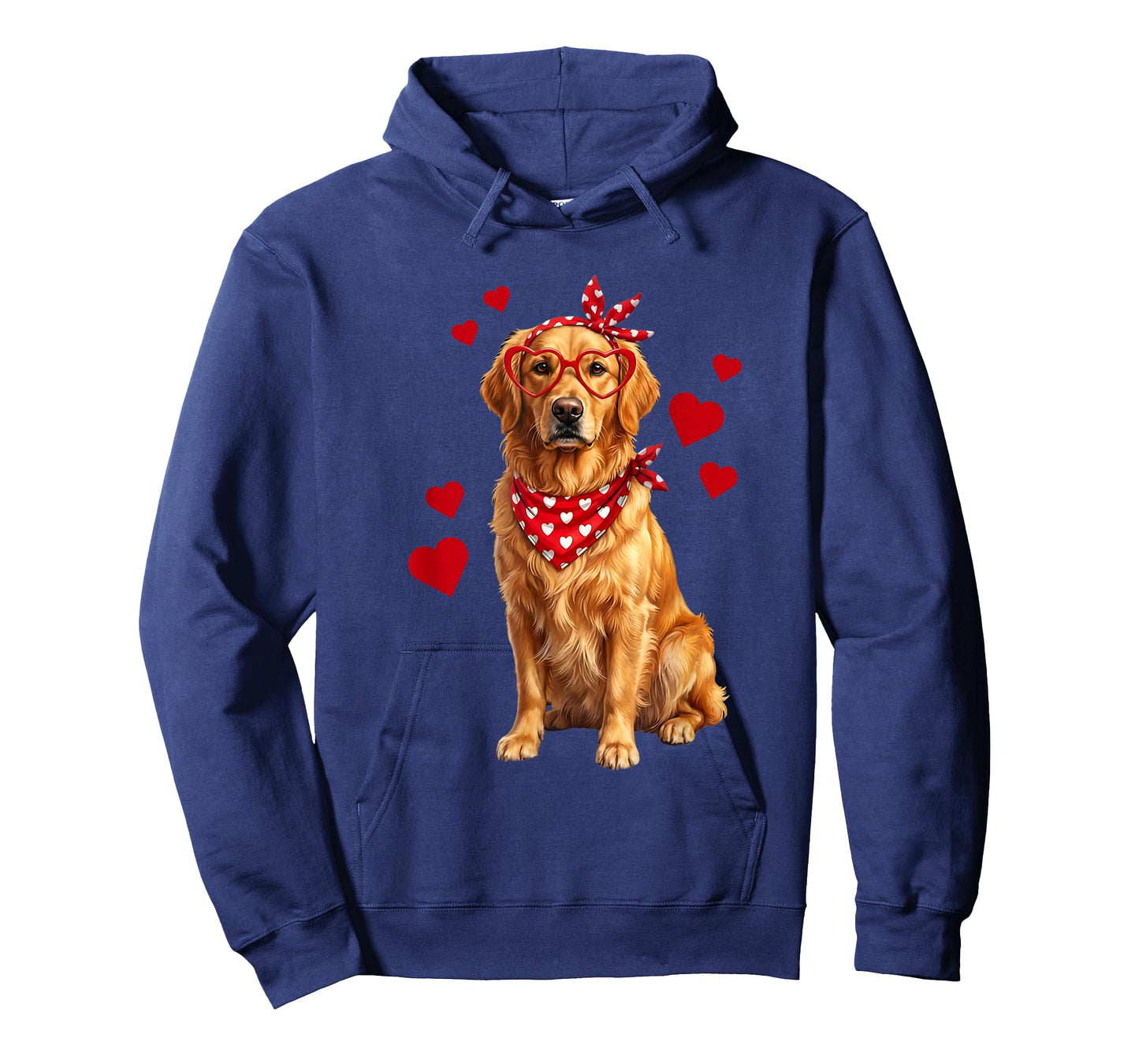 Golden Retriever Valentines Day Dog Lover Heart T-Shirt