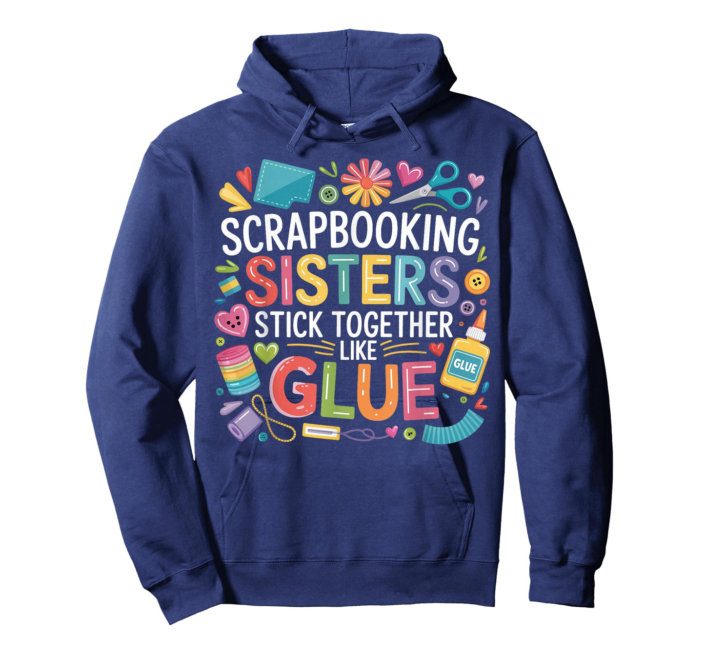Scrapbooking Sisters Stick Gifts for Creative Sister Women T-Shirt