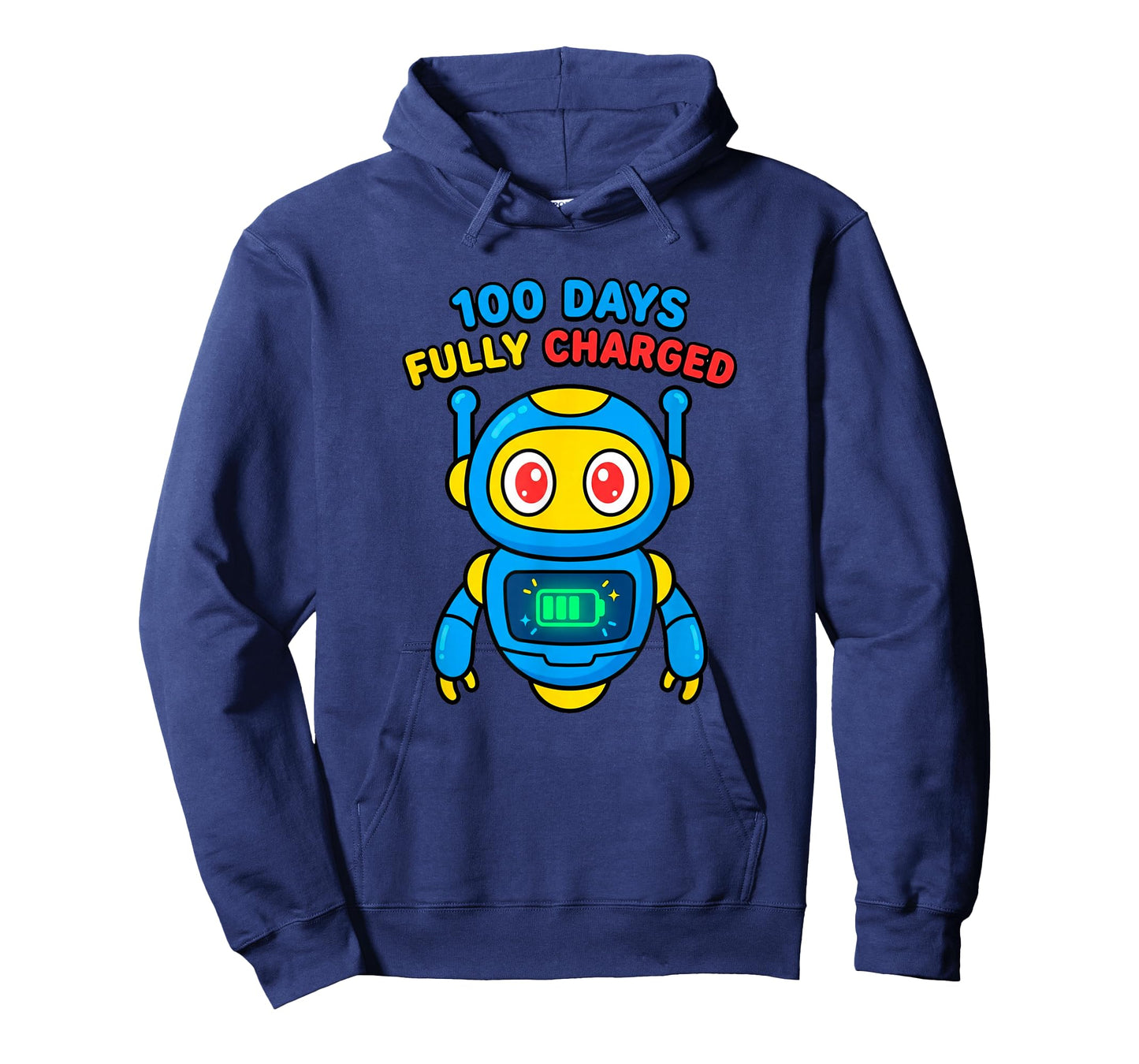 100th Day of School Fully Charged T-Shirt