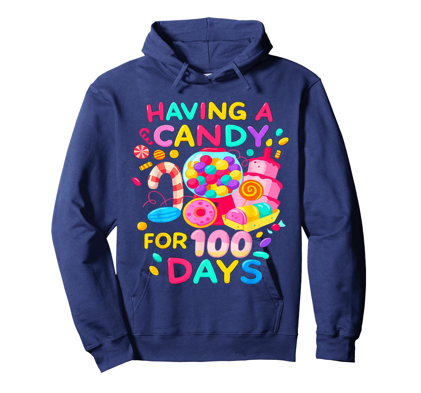 100 Days of School Candy 100th Day Candy's Girls, and Kids T-Shirt