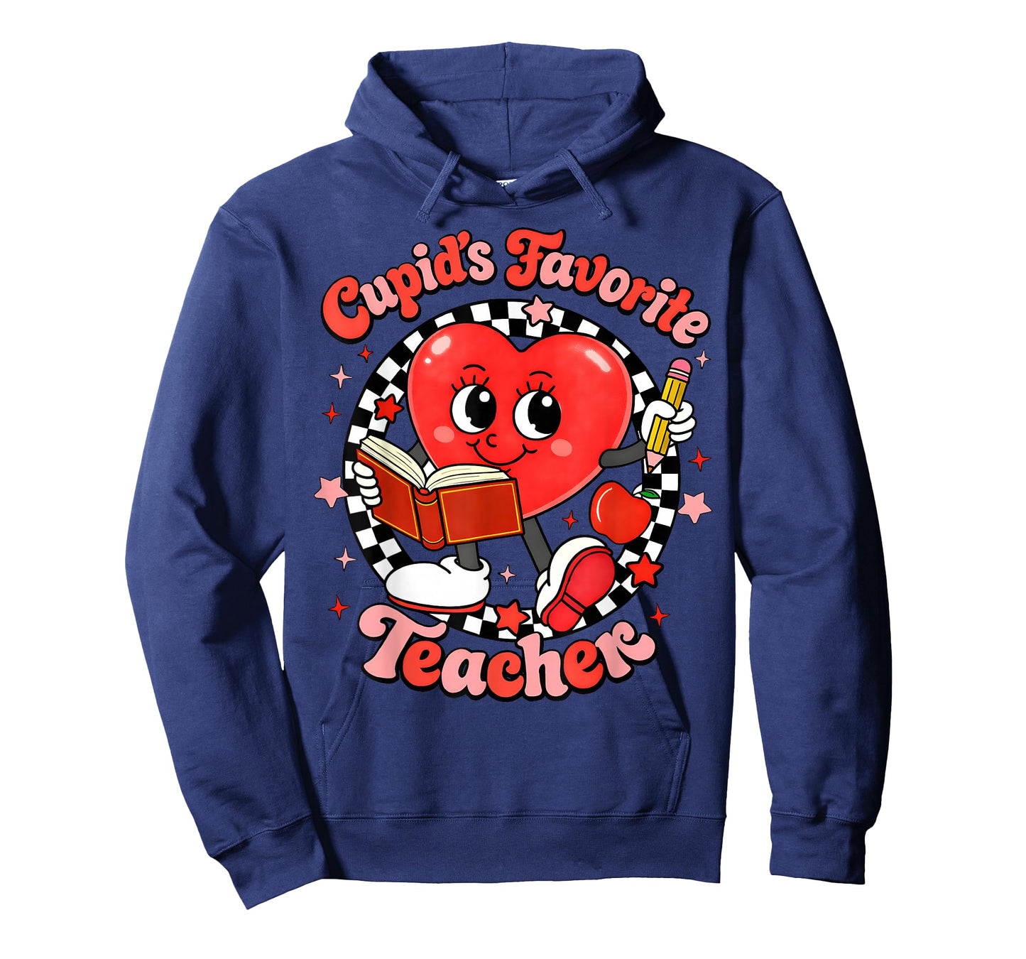 Valentine Cupid's Favorite Teacher Cute Heart Girl Women T-Shirt