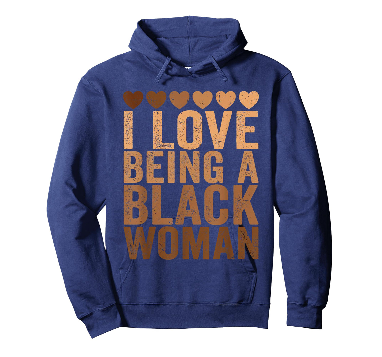 I Love Being A Black Woman Black History Melanin Black Woman T-Shirt