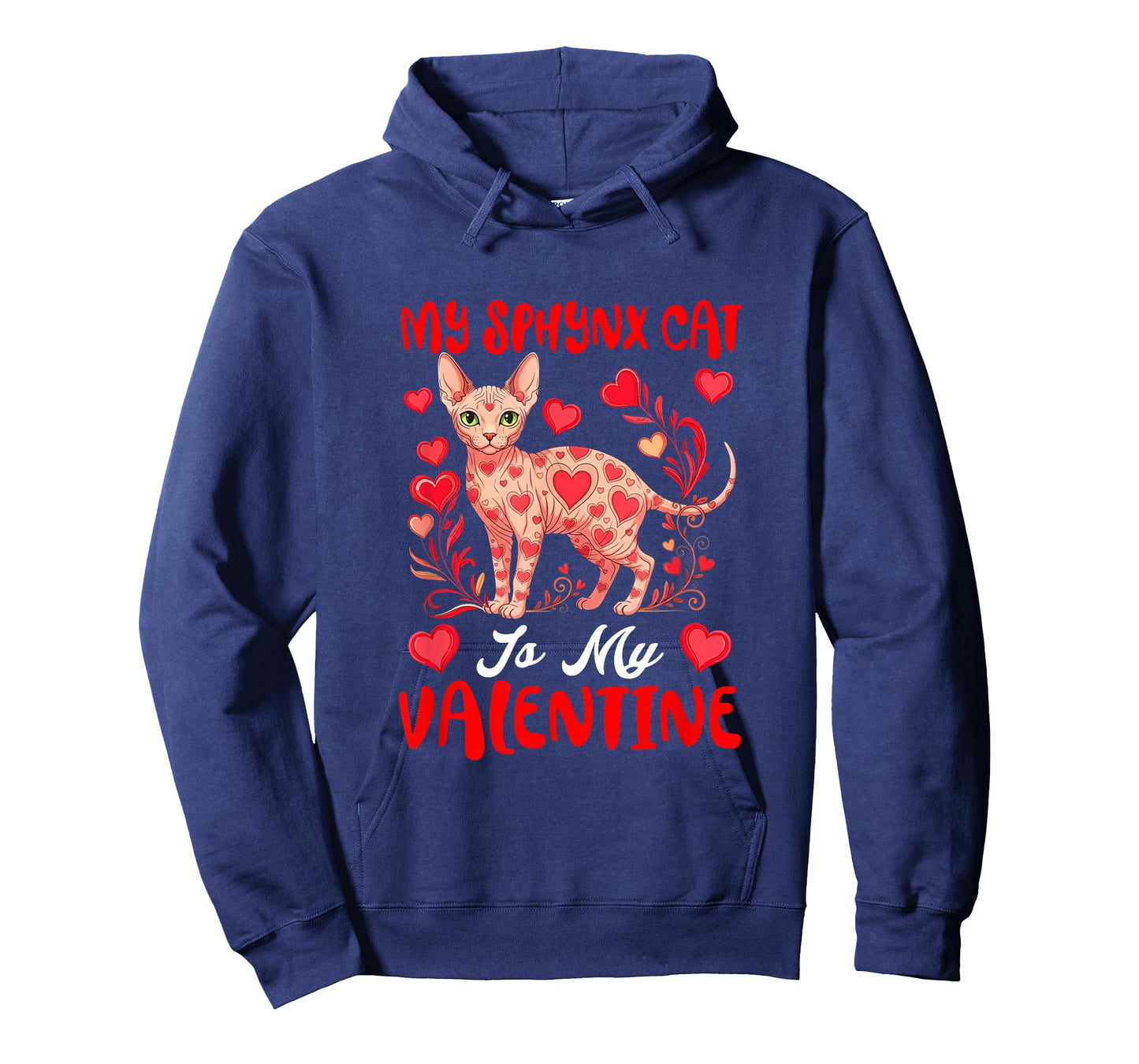 My Sphynx Cat is My Valentine Matching Dog Owner Kids T-Shirt