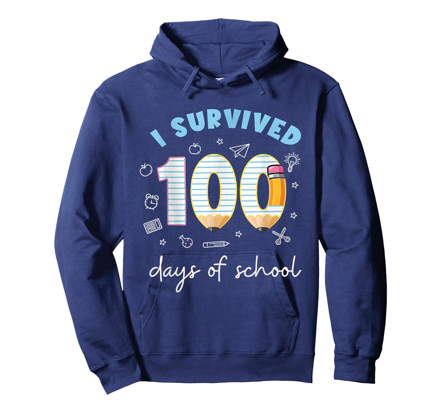 I Survived 100 Days of School Students Teachers 100th Days T-Shirt