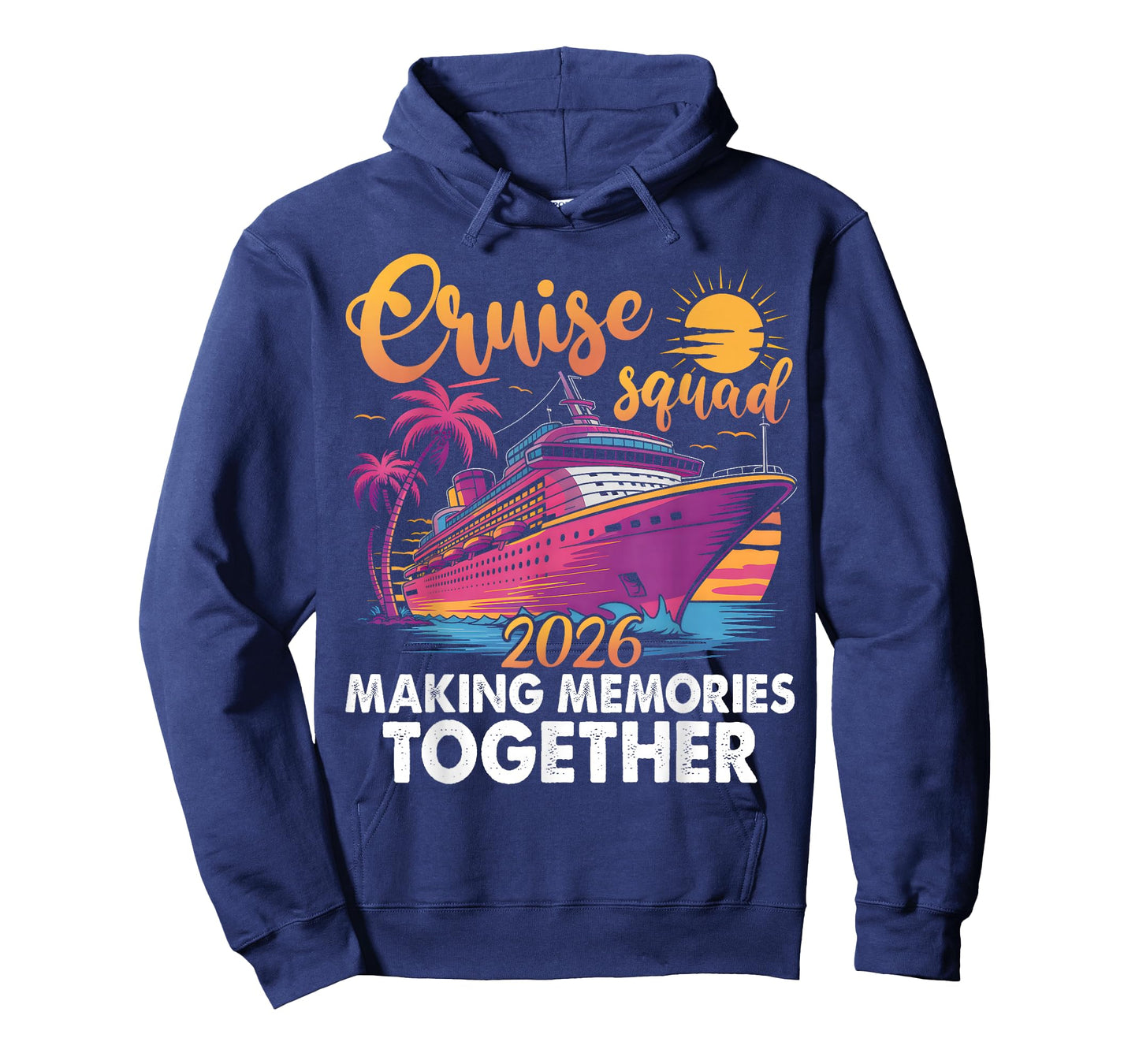 Cruise Squad 2026 Family Group Matching Summer Vacation T-Shirt