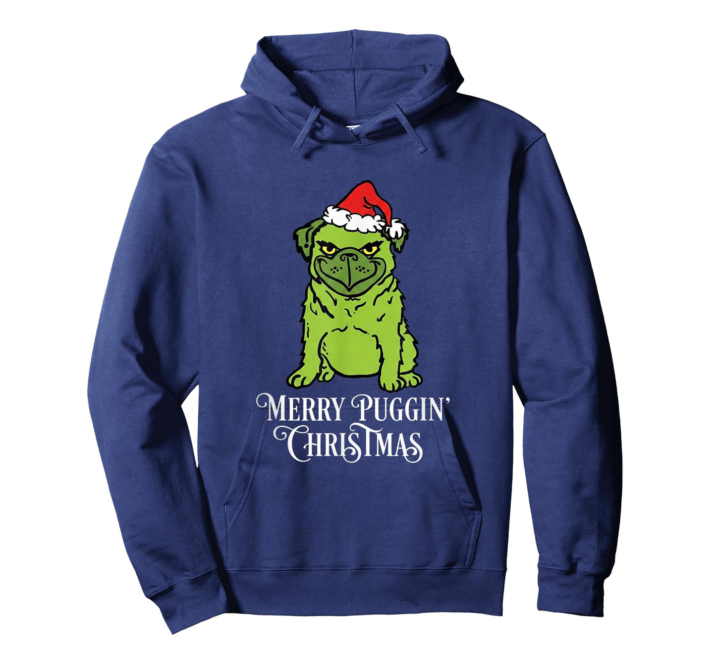 Merry Puggin' Christmas Cute Pug Dog Lover Xmas T-Shirt