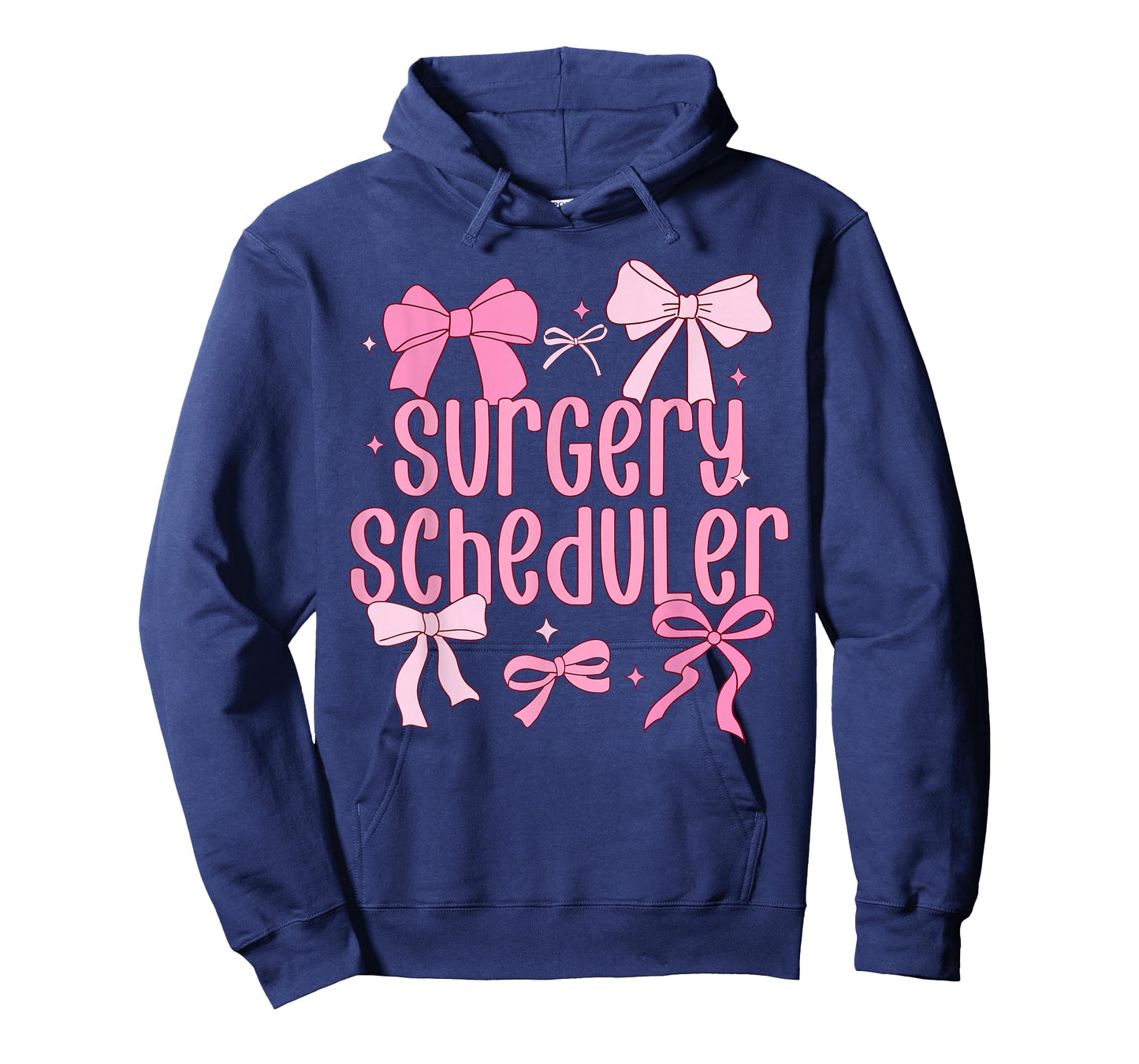 Coquette Bow Surgery Scheduler Coordinator Referral Planner T-Shirt