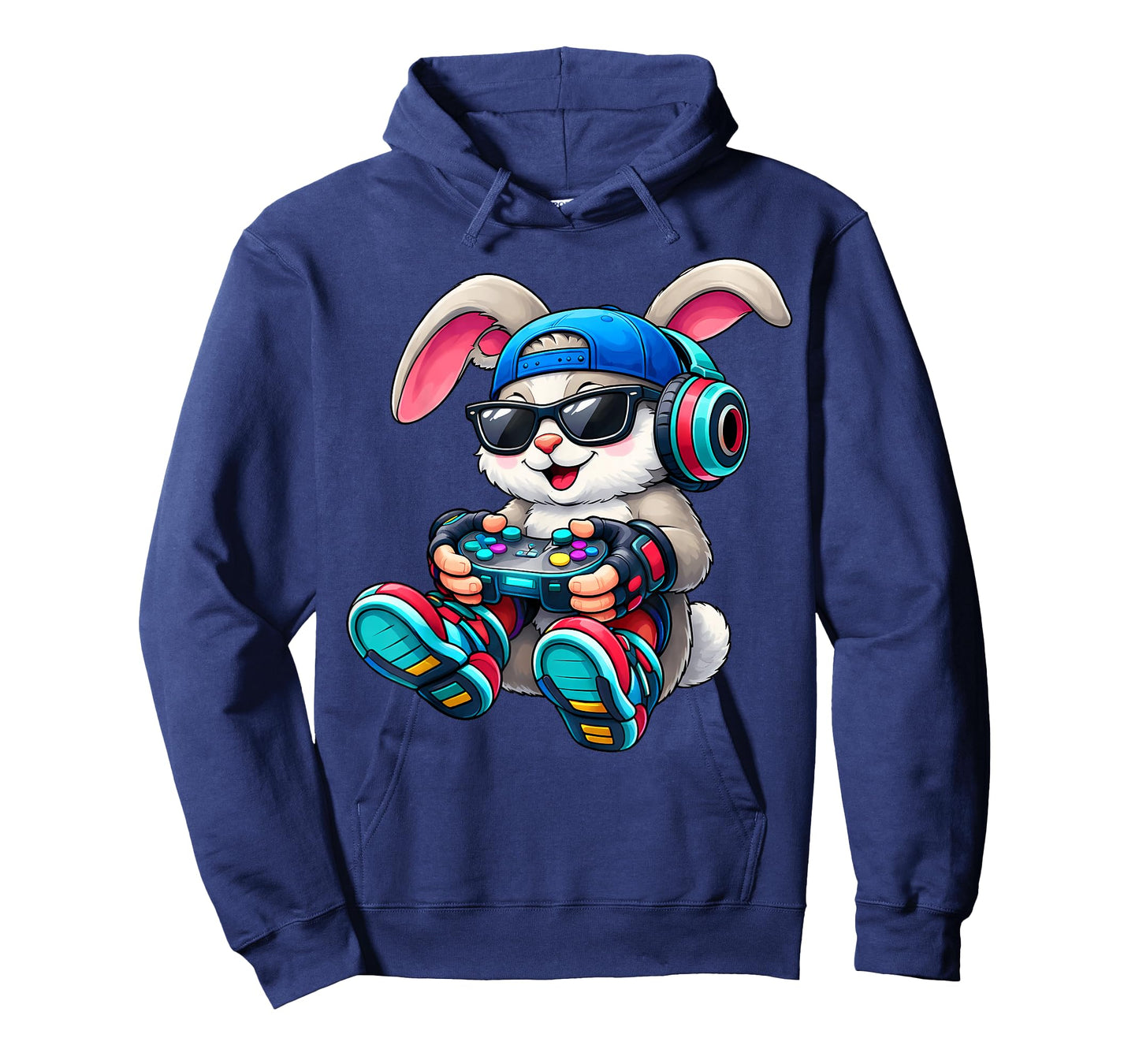 Kids Boys Easter Funny Game Gaming Bunny Easter for Kids Boy T-Shirt