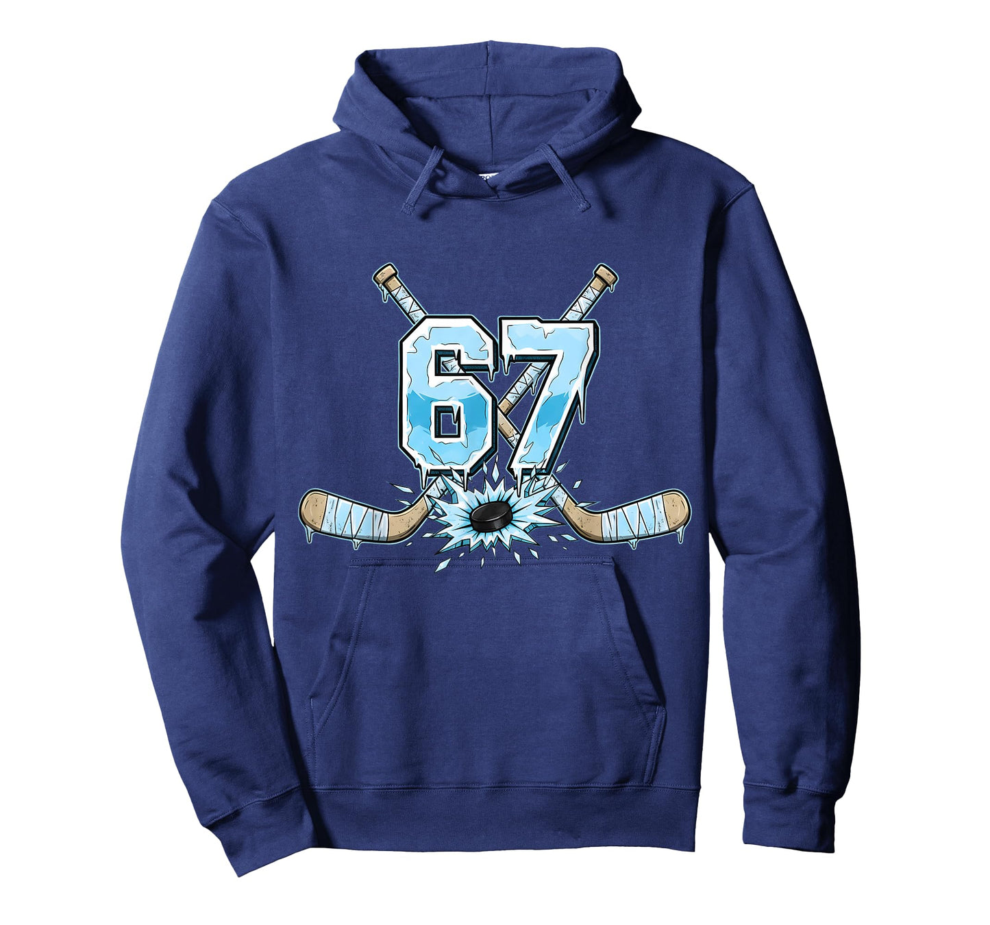 67 Hockey Drip Six Seven Meme 6 7 Boys Teens Kids Ice Hockey T-Shirt