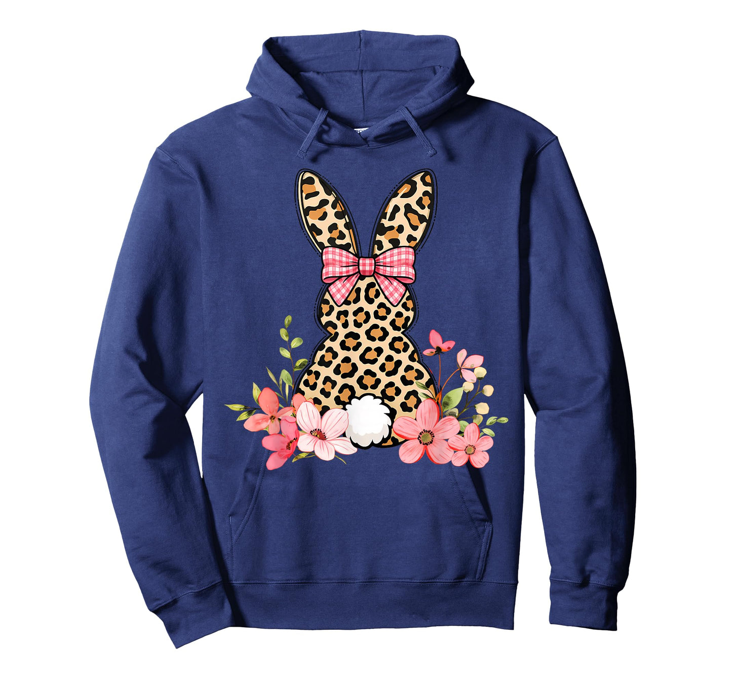 Women Easter Bunny Leopard Happy Easter Day Women Kids Girls T-Shirt