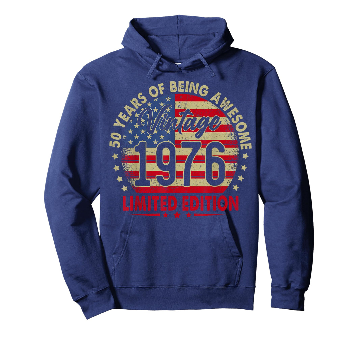 Vintage 1976 Limited Edition 50th Birthday 50 Years Old T-Shirt