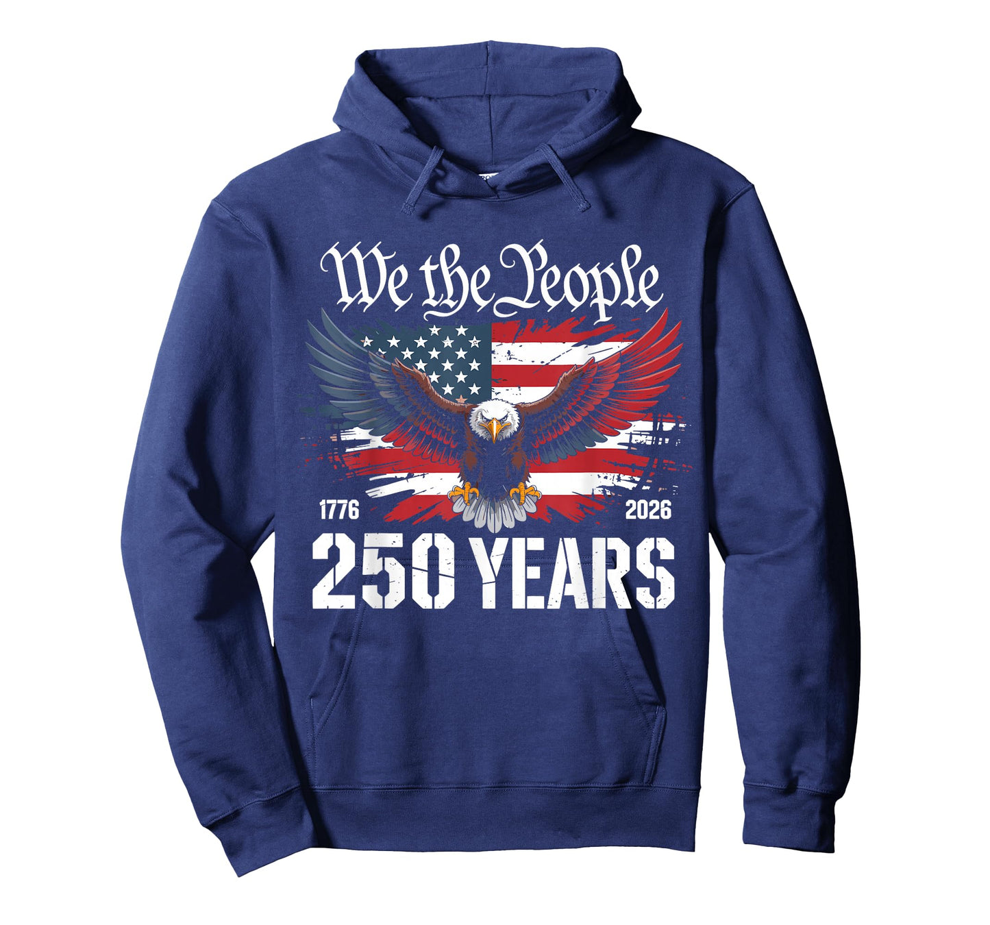Vintage 250 Years 1776-2026 250th 4th July T-Shirt