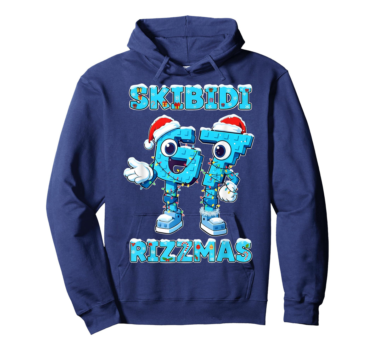 Skibidi 67 Rizzmas Six Seven Brainrot Gift for Men Women Kid T-Shirt