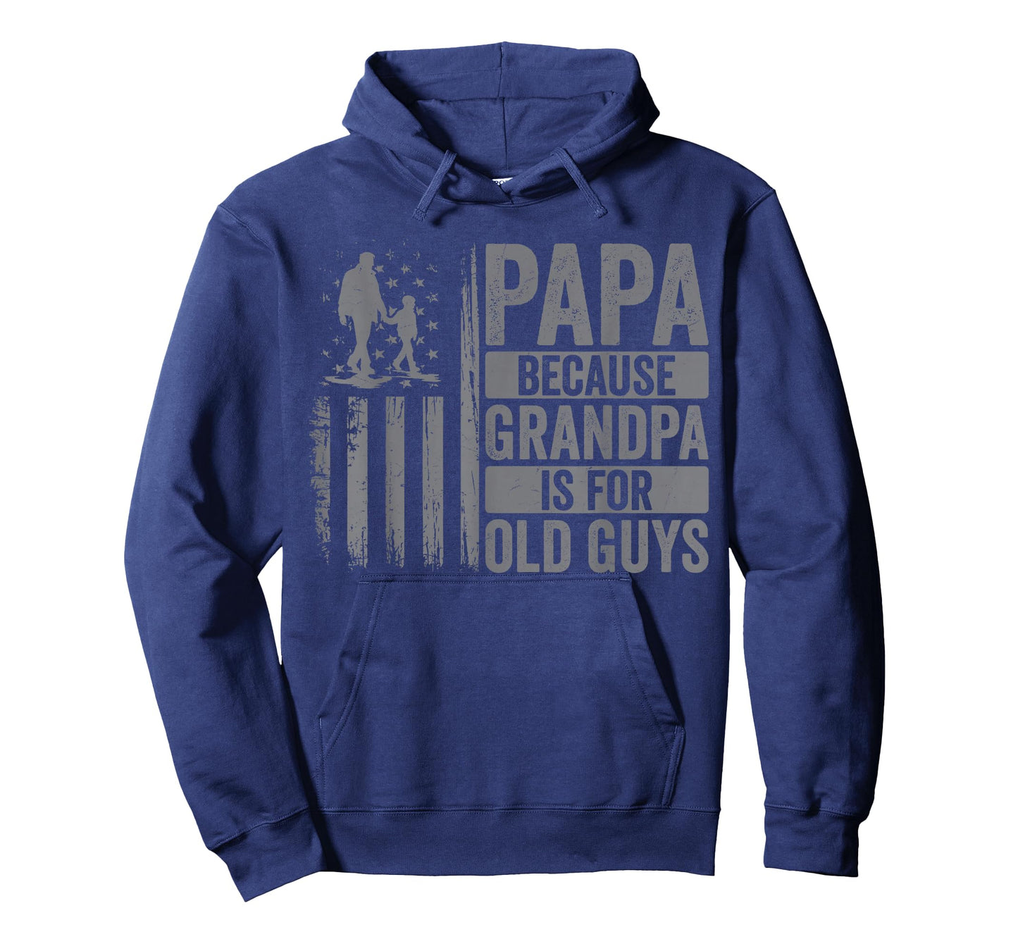 Papa Art for Grandpa Men from Grandkids Granddaughter USA T-Shirt