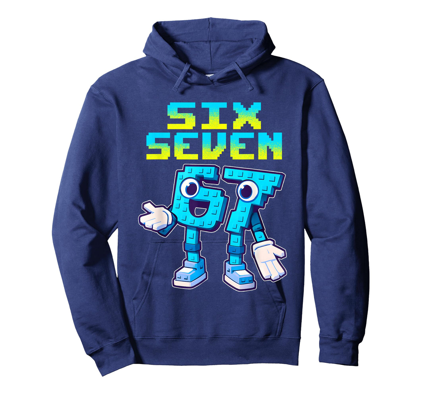 67 Six Seven 6-7 Funny Italian Brainrot Kids Gaming Meme T-Shirt