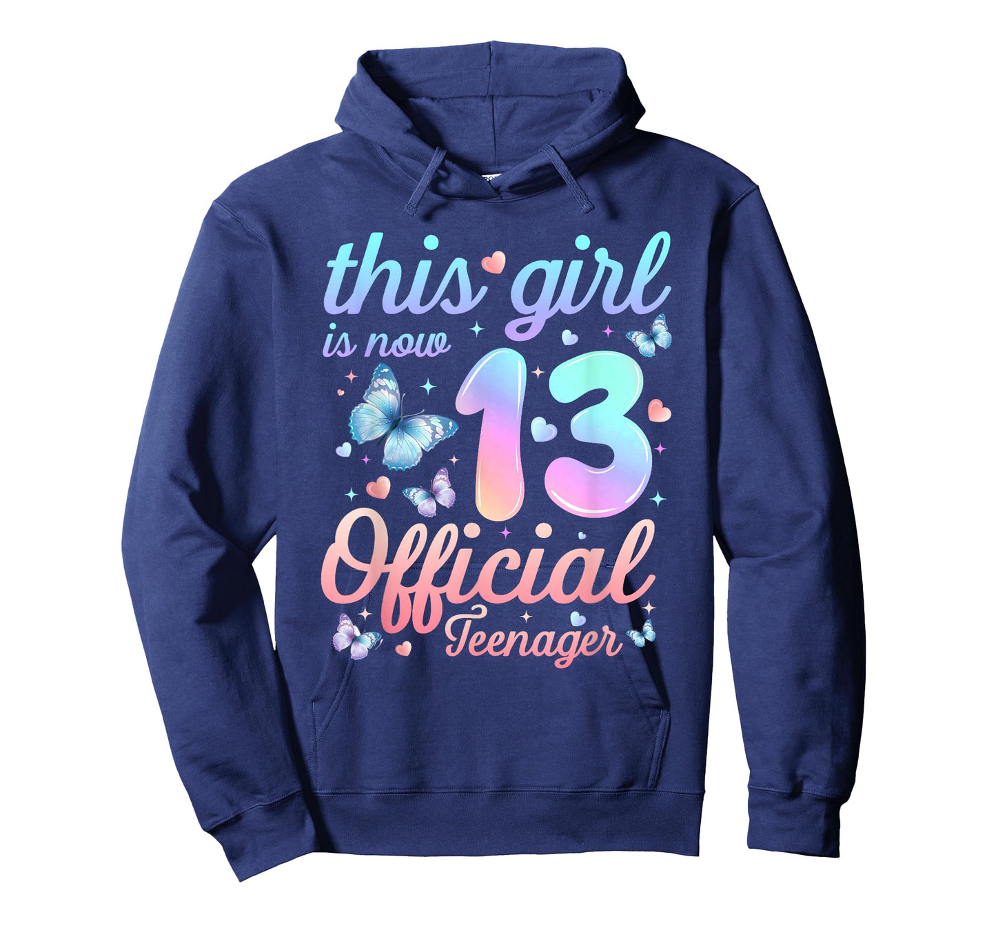 This Girl is Now 13 Official Teenager 13th Birthday 13Yr Old T-Shirt