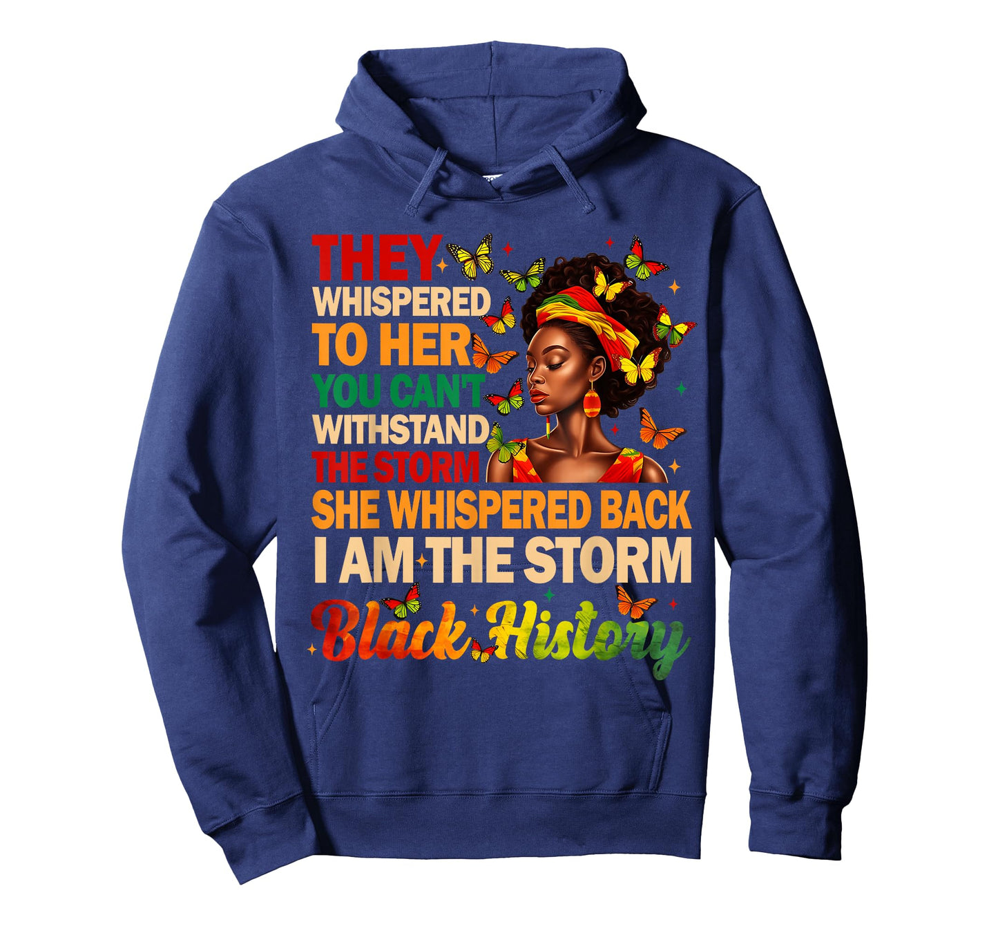 I am The Storm Black Women Black History Month Women Girl T-Shirt