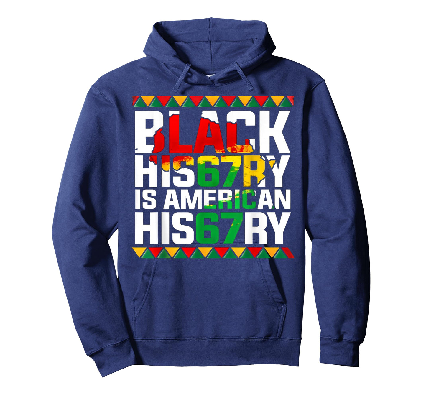Black History is American History African American 67 Gifts T-Shirt