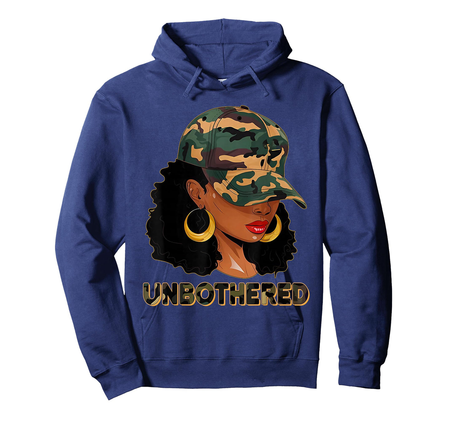Unbothered Black Woman Melanin African Black History Month T-Shirt