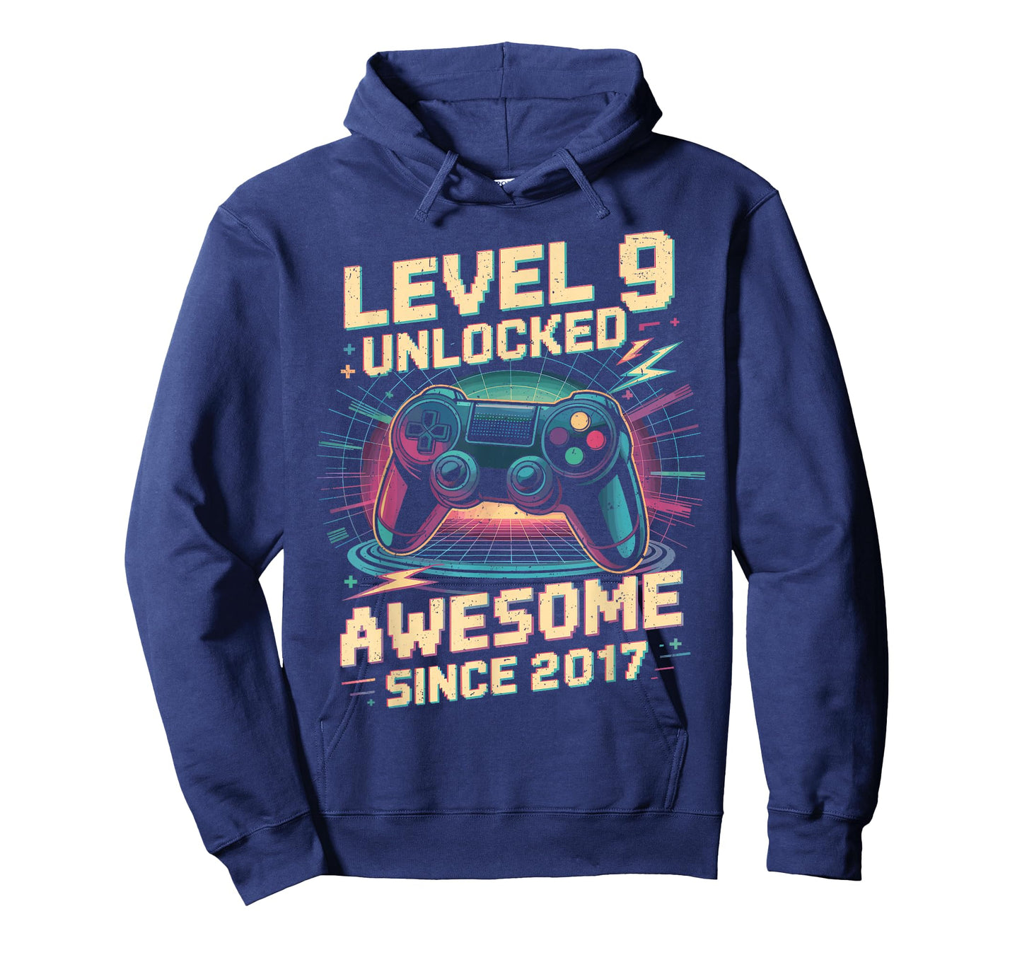 9 Year Old Boy Level 9 Gamer 2017 9th Birthday Party Gift T-Shirt
