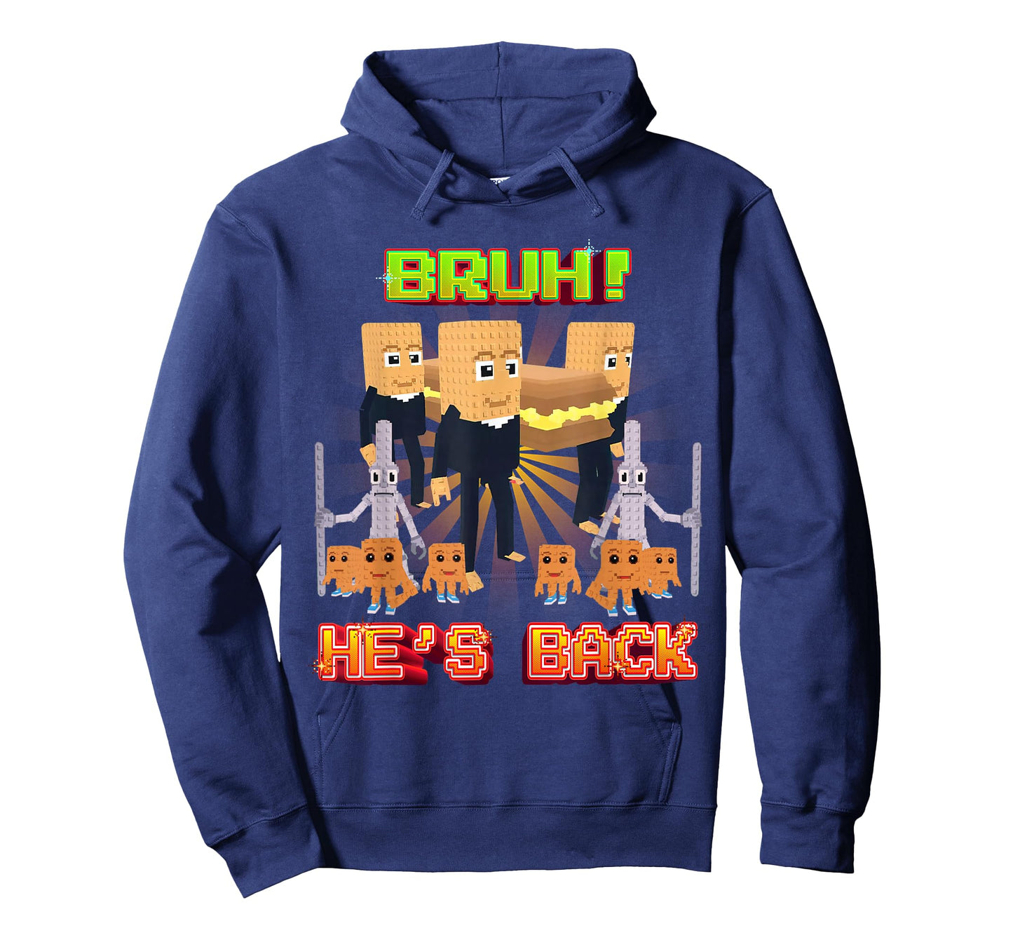 Bruh Sahur Coming Back Funny Brainrot for Boys Kids Teens T-Shirt