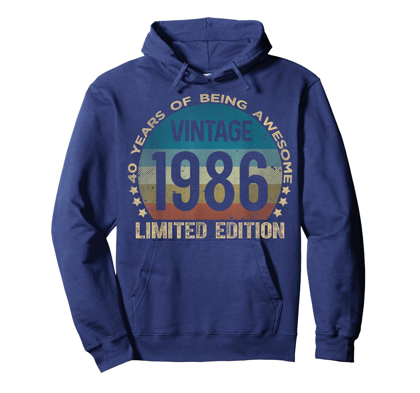 40 Year Old Gifts Vintage 1986 Limited Edition 40th Birthday T-Shirt