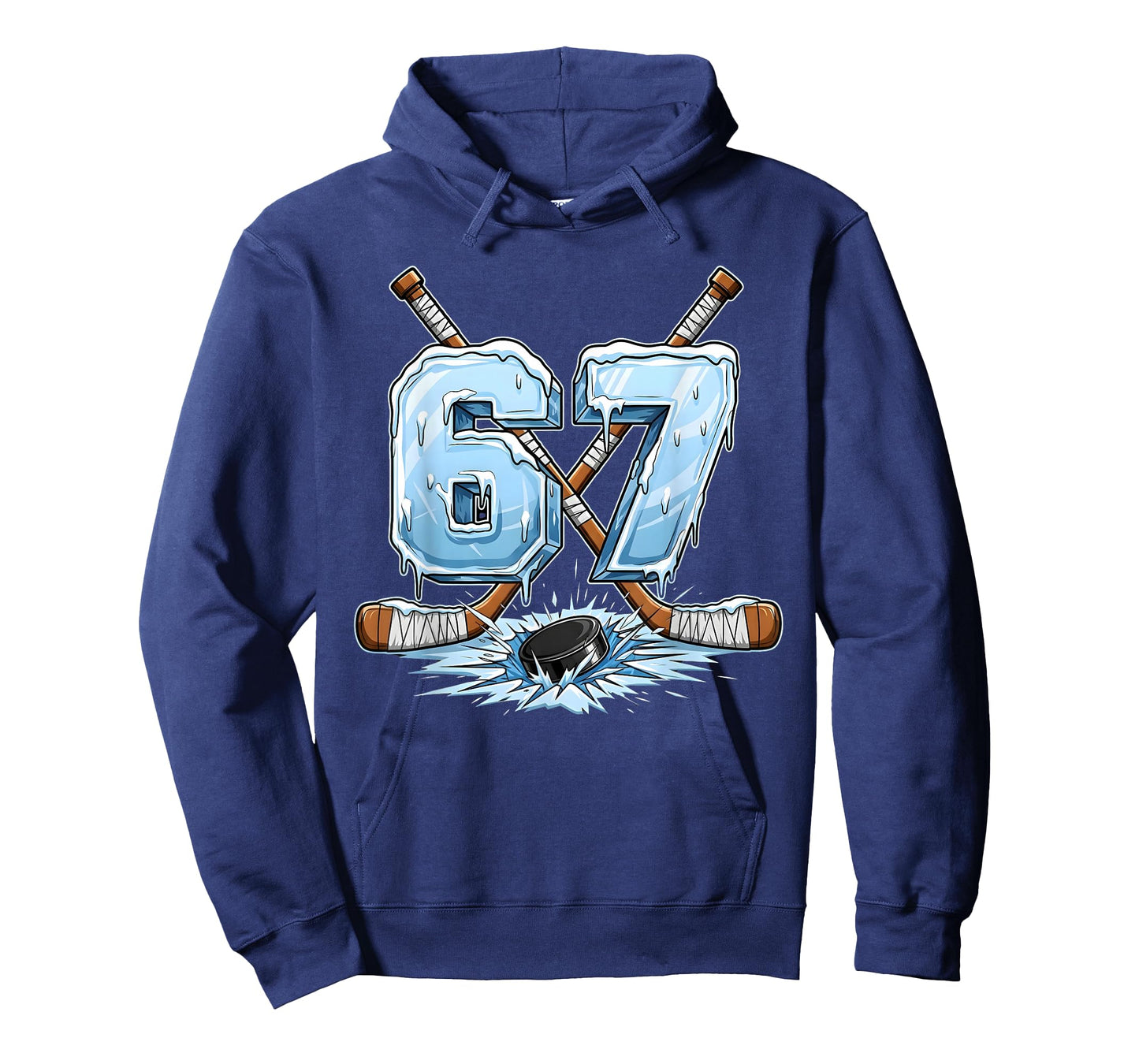 67 Hockey Drip Number Funny Meme Style Boys Graphics T-Shirt
