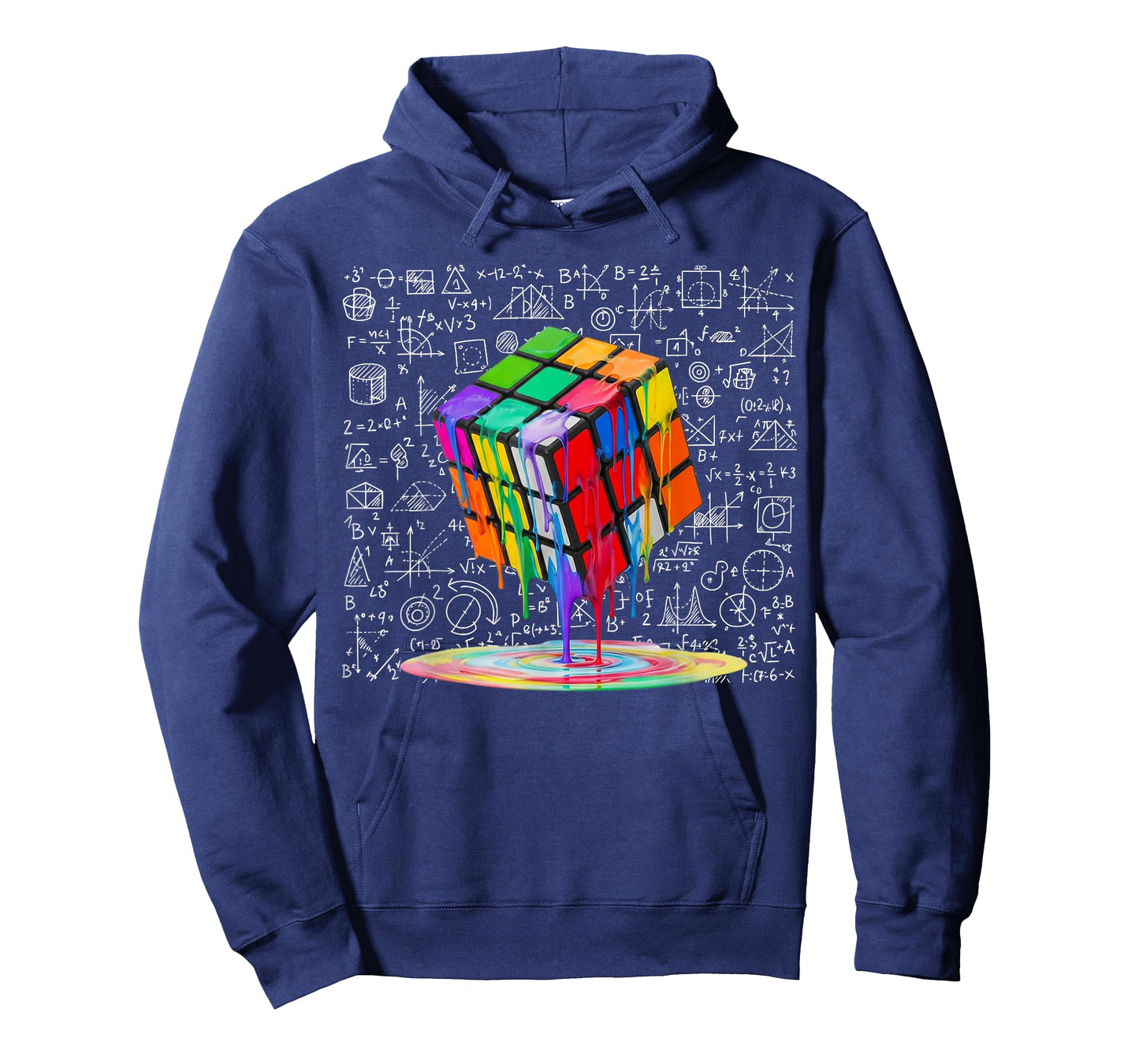 Melting Cube Speed Cubing Tee Vintage Puzzle Youth Math Boys T-Shirt
