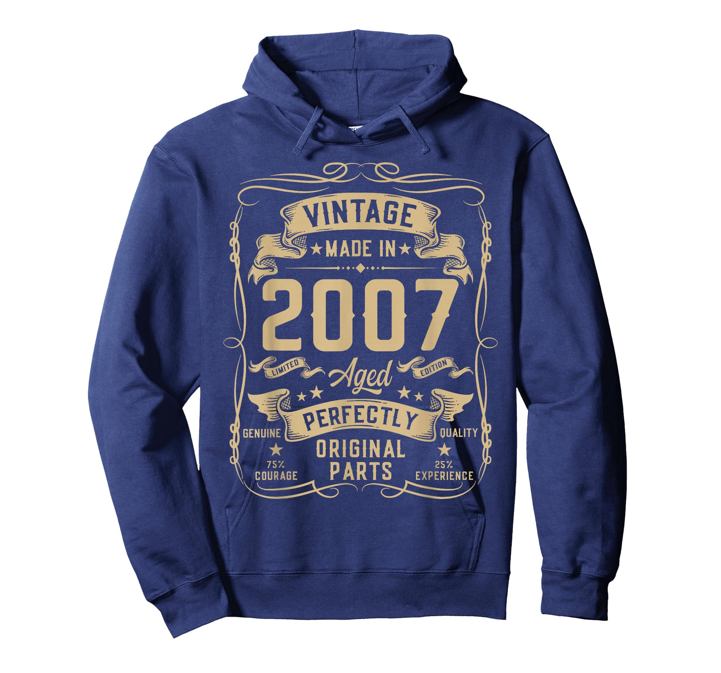 Vintage 2007 19yr 19th Birthday Gifts for Men 19 Years Old T-Shirt