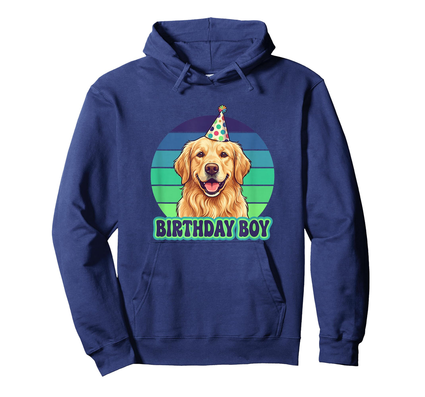 Golden Retriever Birthday Boy T-Shirt