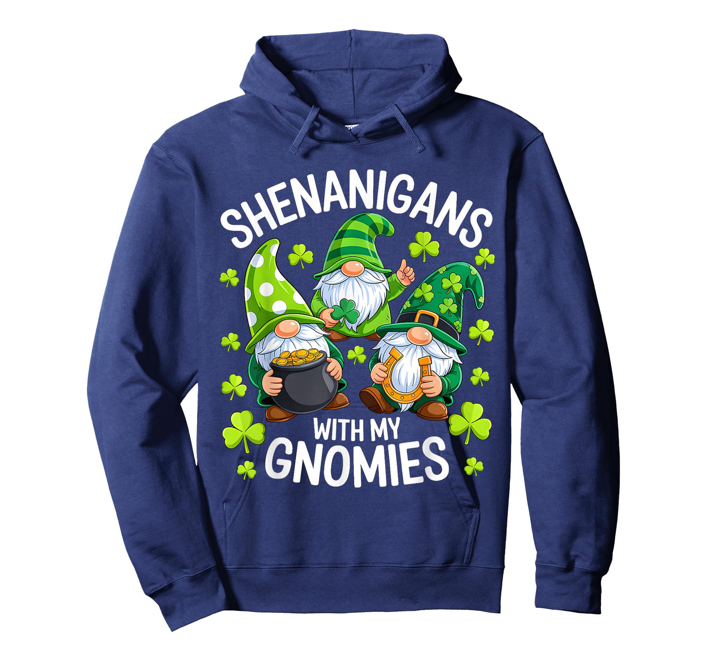 Shenanigans with My Gnomies St Patricks Day Cute Gnome Lover T-Shirt