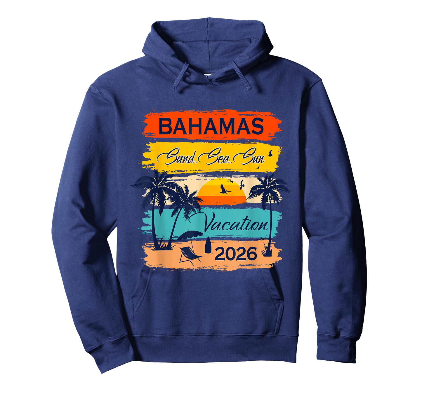 Bahamas 2026 Sun Sand Sea Family Matching T-Shirt
