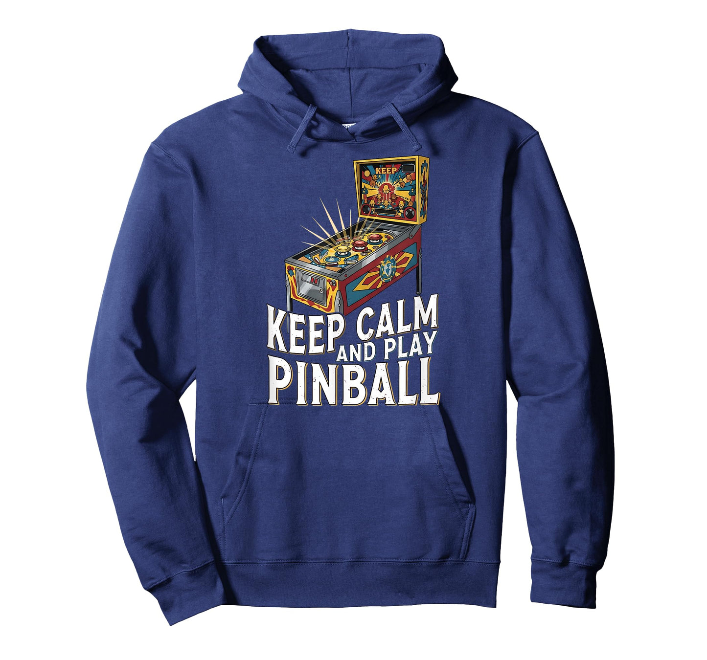 Keep Calm Pinball Machine Retro Arcade Gamer T-Shirt