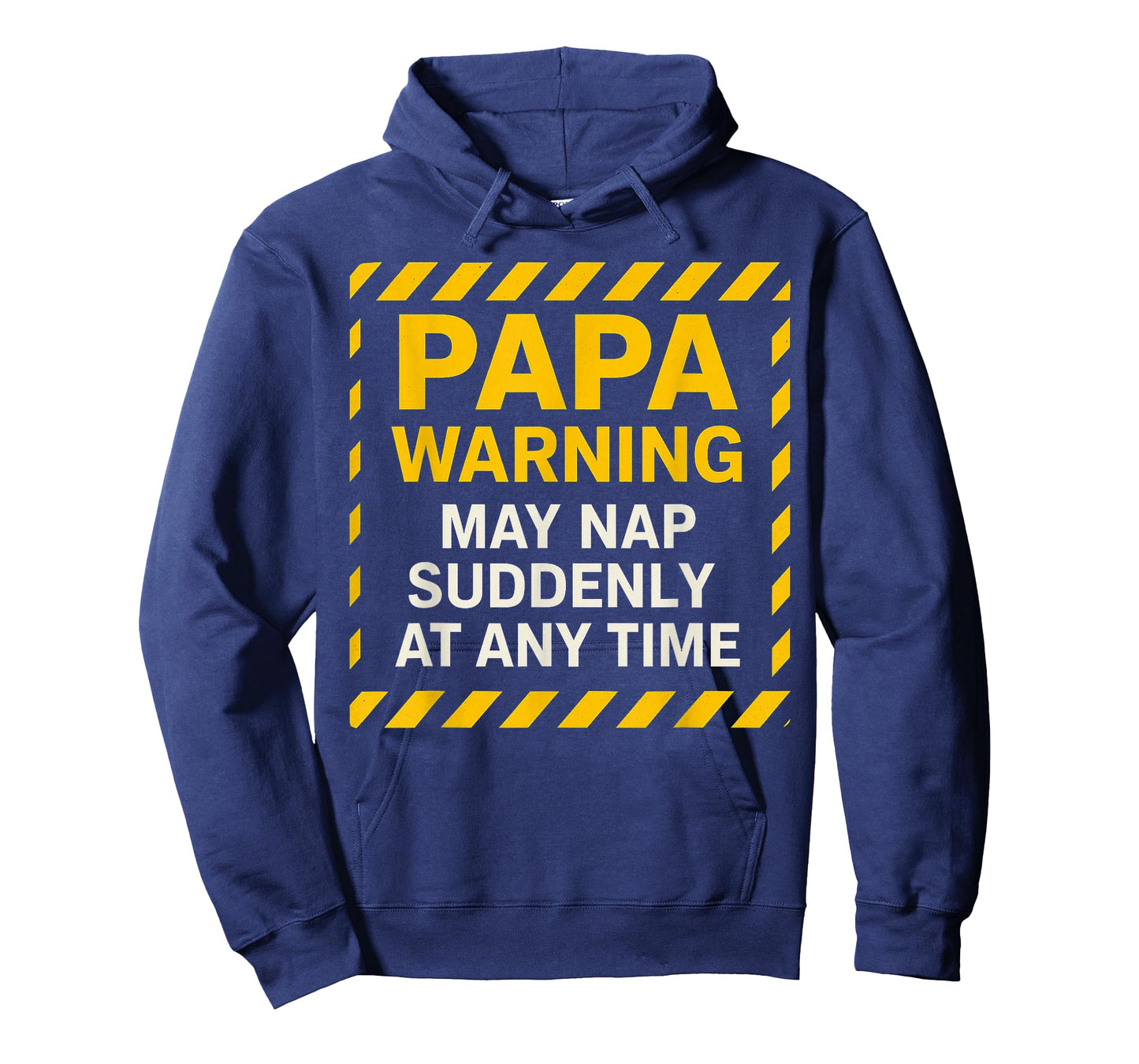 Papa Warning May Nap Suddenly Humor for Tired Dad Papa Joke T-Shirt