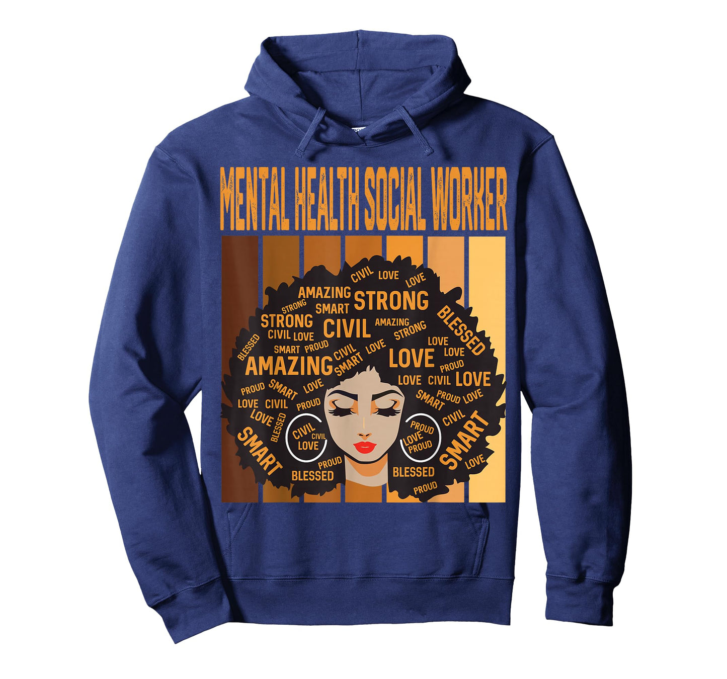 Mental Health Social Worker Black History Month Pride T-Shirt
